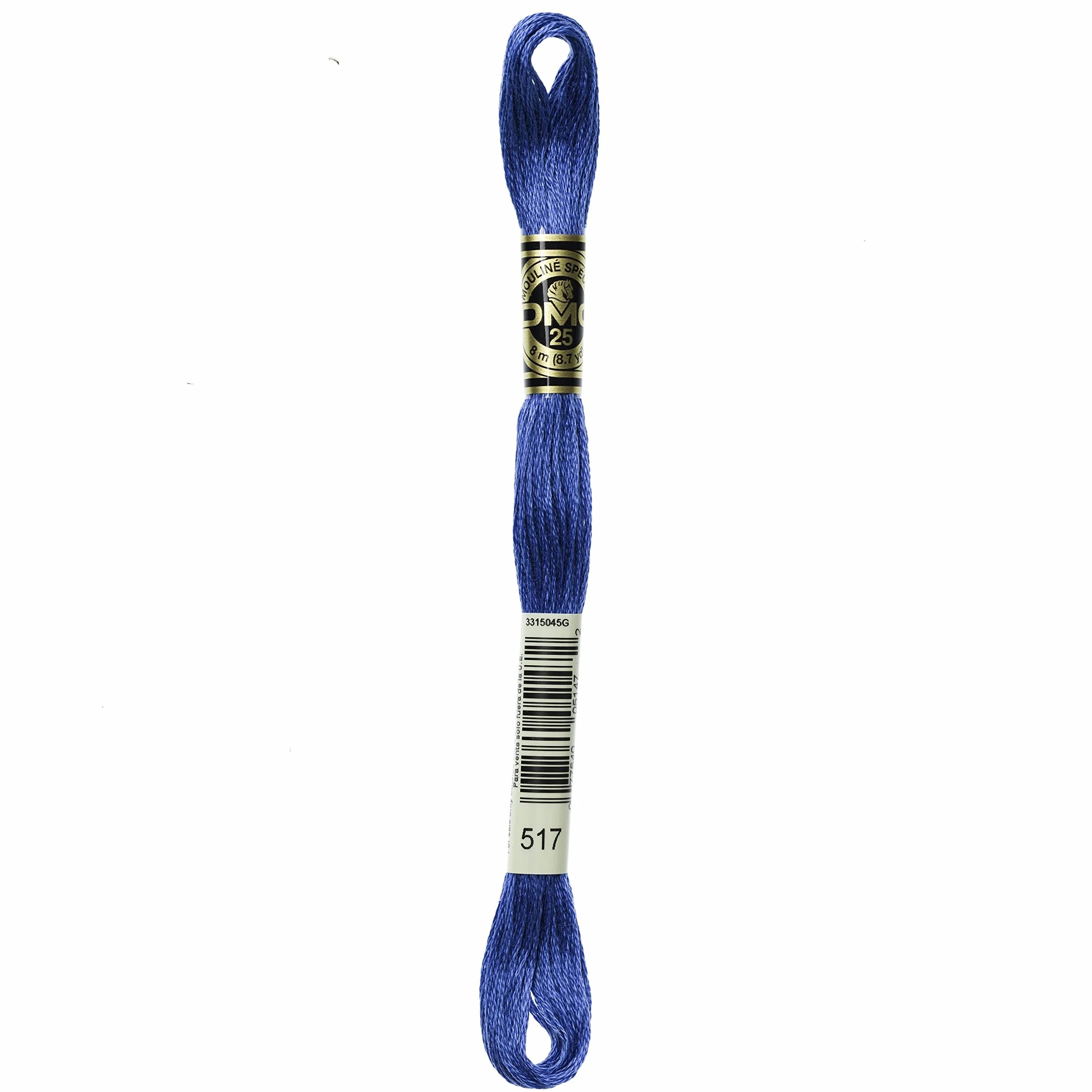 DMC Hilo de Bordado algodón Hilo, tamaño Mediano Azul