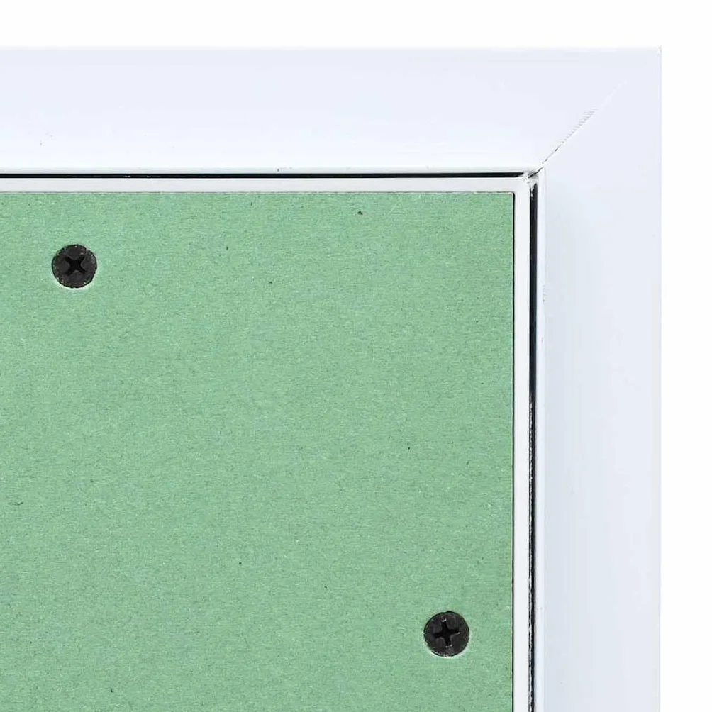 Genérico Panel de Acceso Verde y Plata 30 x 55 cm Aluminio y Pladur,Bricolaje,Materiales de construcción,Trampas,Verde,4018457