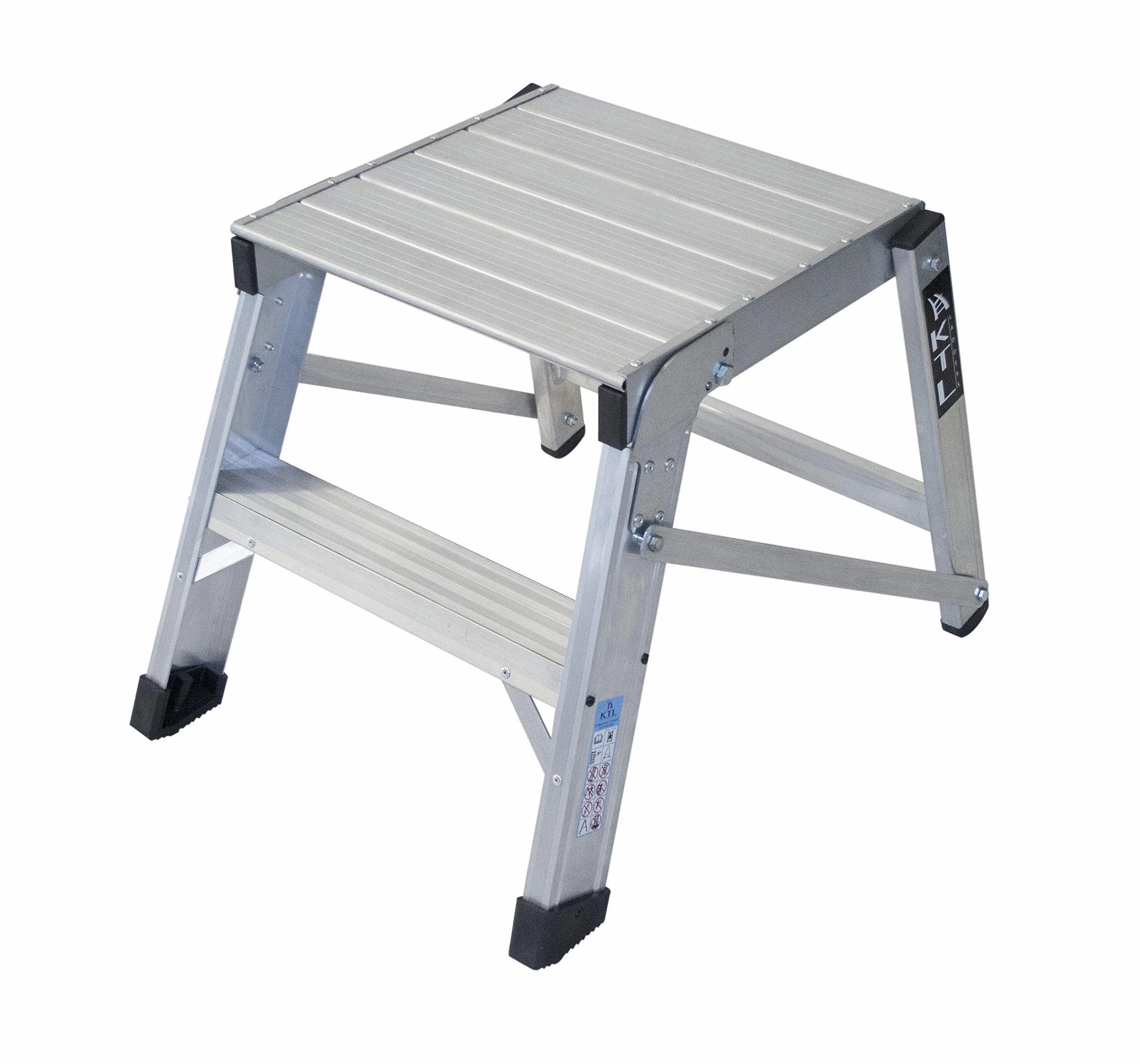 Taburete Plegable KARLO (Aluminio, 2 escalones)