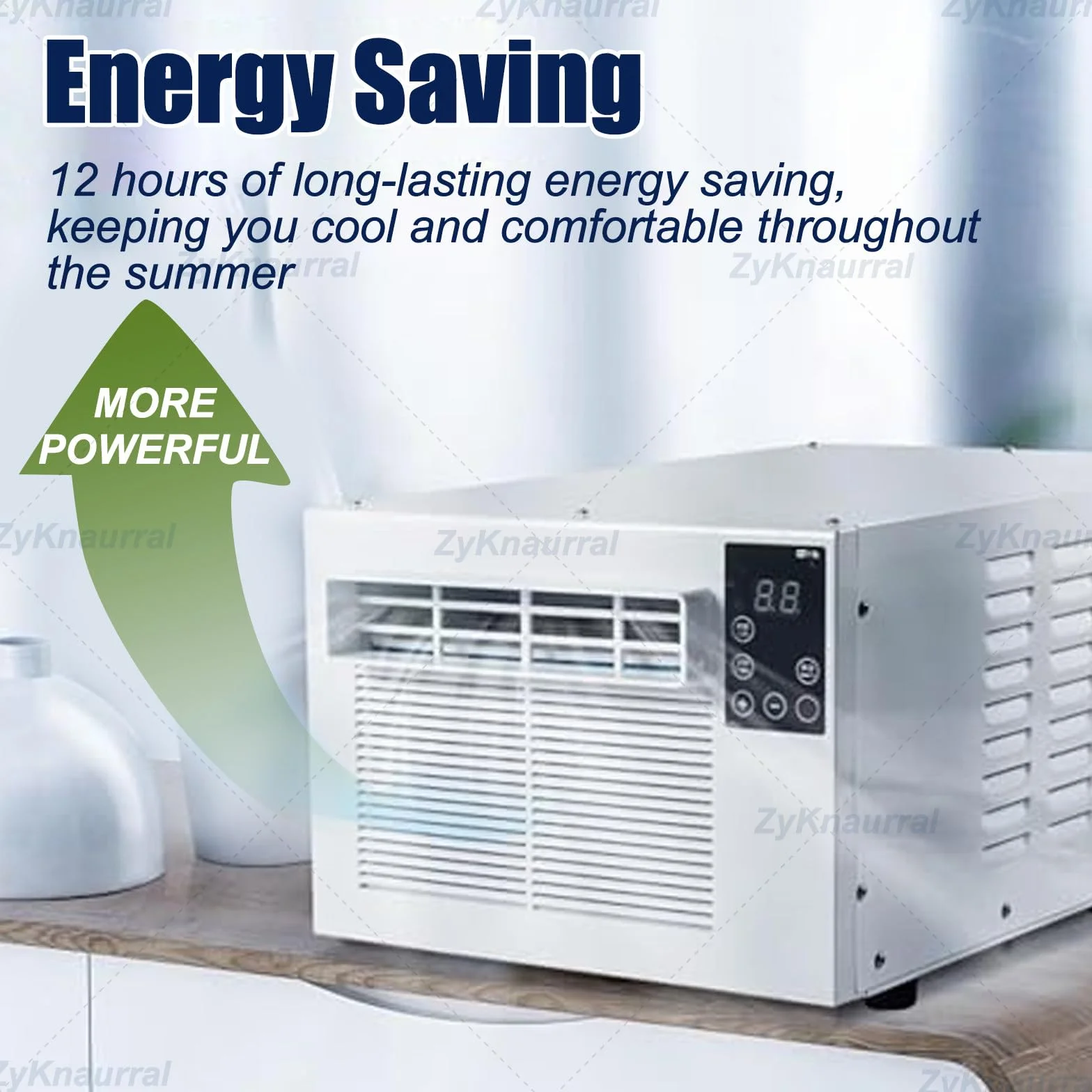 Combinado De Deshumidificador Y Aire Acondicionado Para Habitaciones Hasta 3-5 M², Unidad Aire Acondicionado Portátil, Mini Ventilador Móvil Silencioso Para El Dormitorio, Viviendas Alquiler