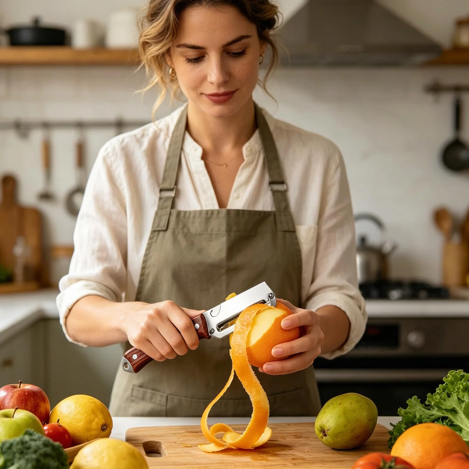 Pelador Multifuncional 3 Piezas, Pelador 2 En 1 De Acero Inoxidable Para Frutas Y Verduras