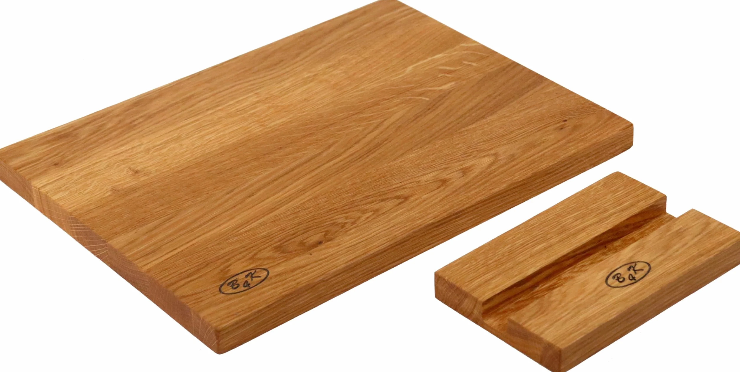 B4K Tabla de cortar de roble antibacteriano aceitado 40x30x2,2 cm