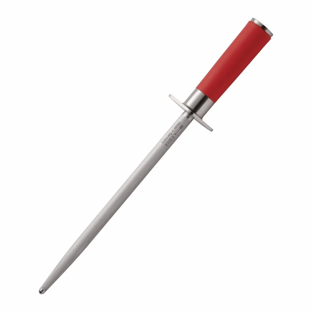 Dick 71741252 rojo espíritu redondo estándar – Afilador de cuchillos, 25 cm