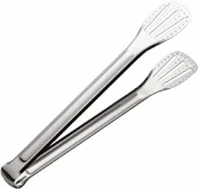 pinzas para cocinar, Cocinar alimentos de acero inoxidable Servicio concha almeja pequeña for servir aperitivos, ensaladas, barbacoa y alicates
