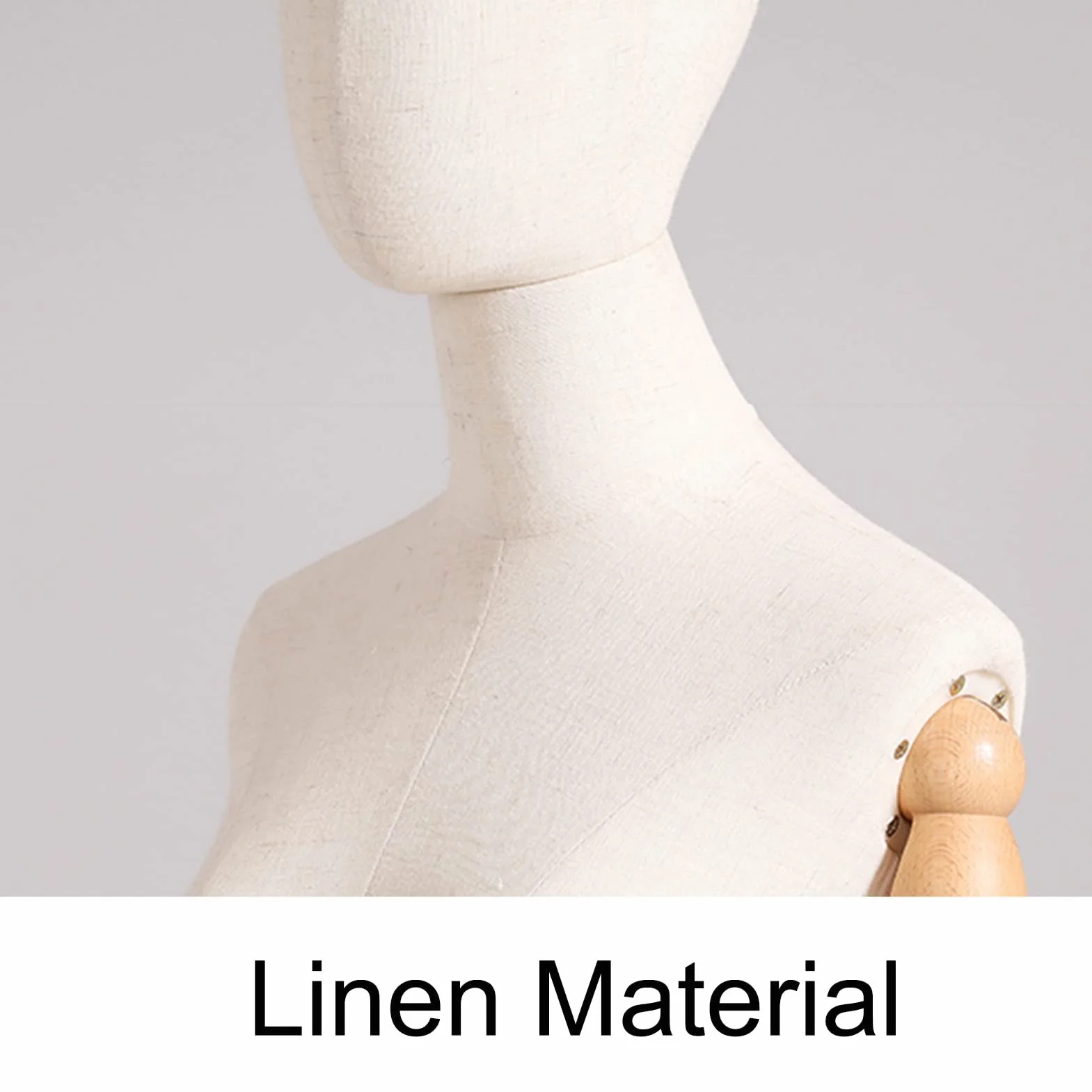 Cuerpo De Torso De Maniquí Femenino, Accesorios De Modelo Maniquí De Medio Cuerpo De Altura Ajustable De 140-190 Cm, Maniquí De Diseño De Costura para Confección Ropa De Sastres