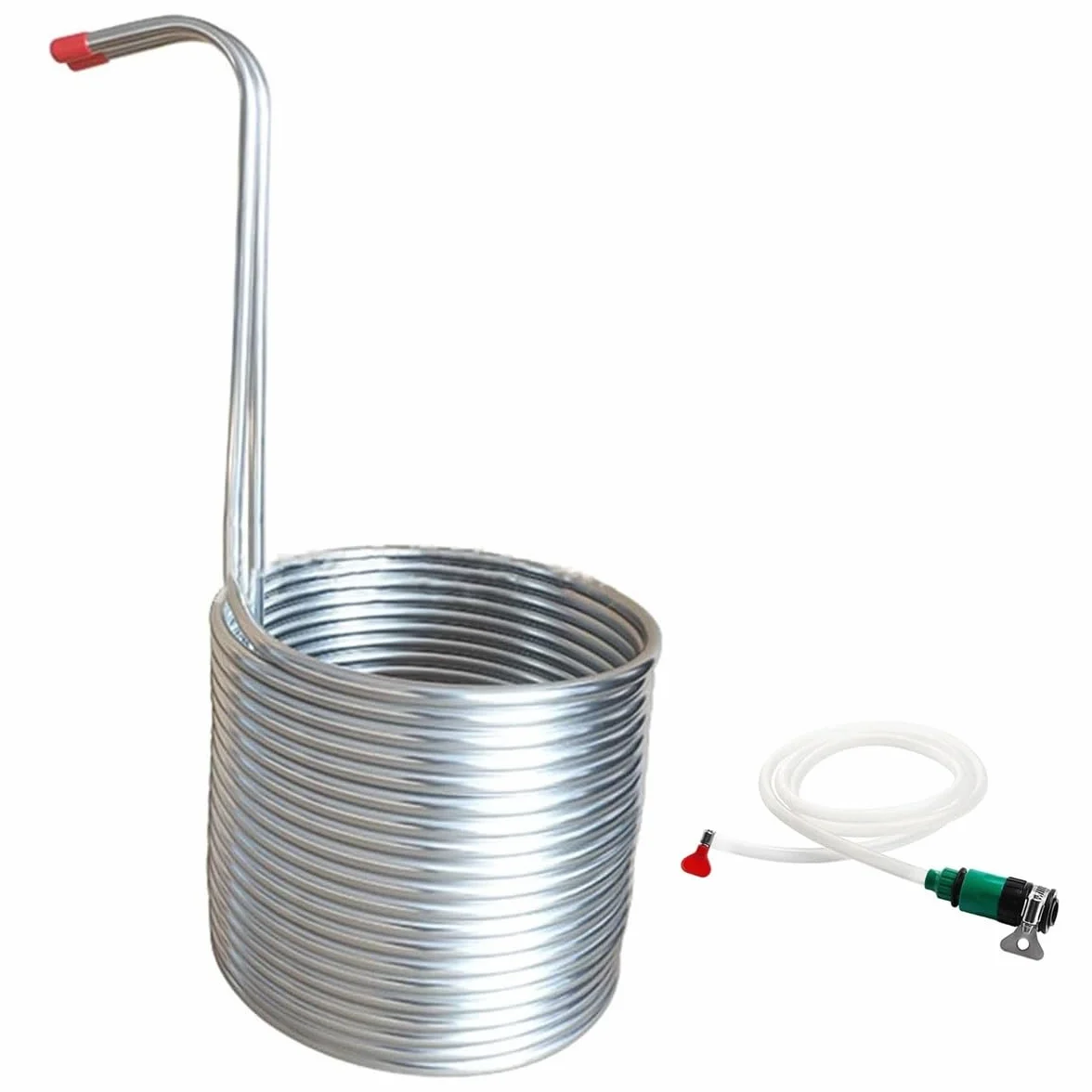 Tubo Enfriador De Mosto De Acero Inoxidable 304, Serpentín De Enfriamiento De 480 Mm For Enfriador De Mosto For Elaboración Casera De Cerveza(Cooling Coil Set)