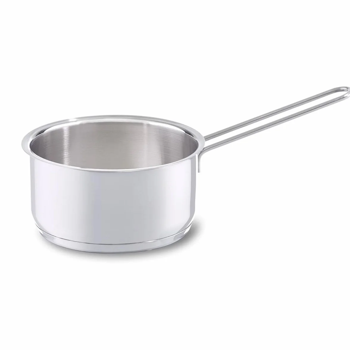 Fissler Häppchen Cazo de 1 L y 14 cm de diámetro, acero inoxidable, sin tapa, sin revestimiento, inducción