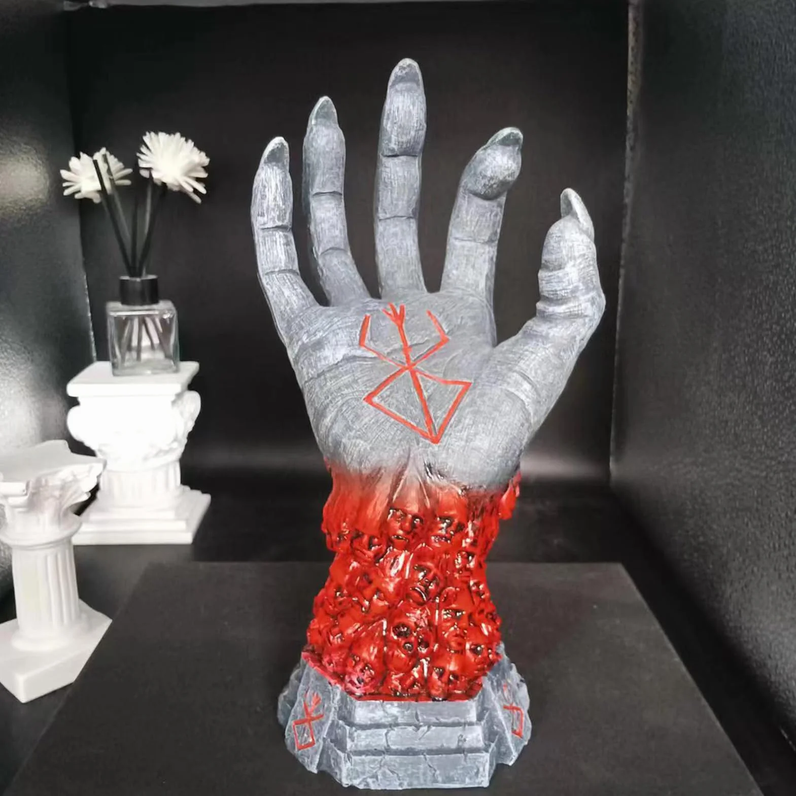 Figura de mano Diablo estatua Dios Halloween anime Berserker decoración hogar coleccionable regalo