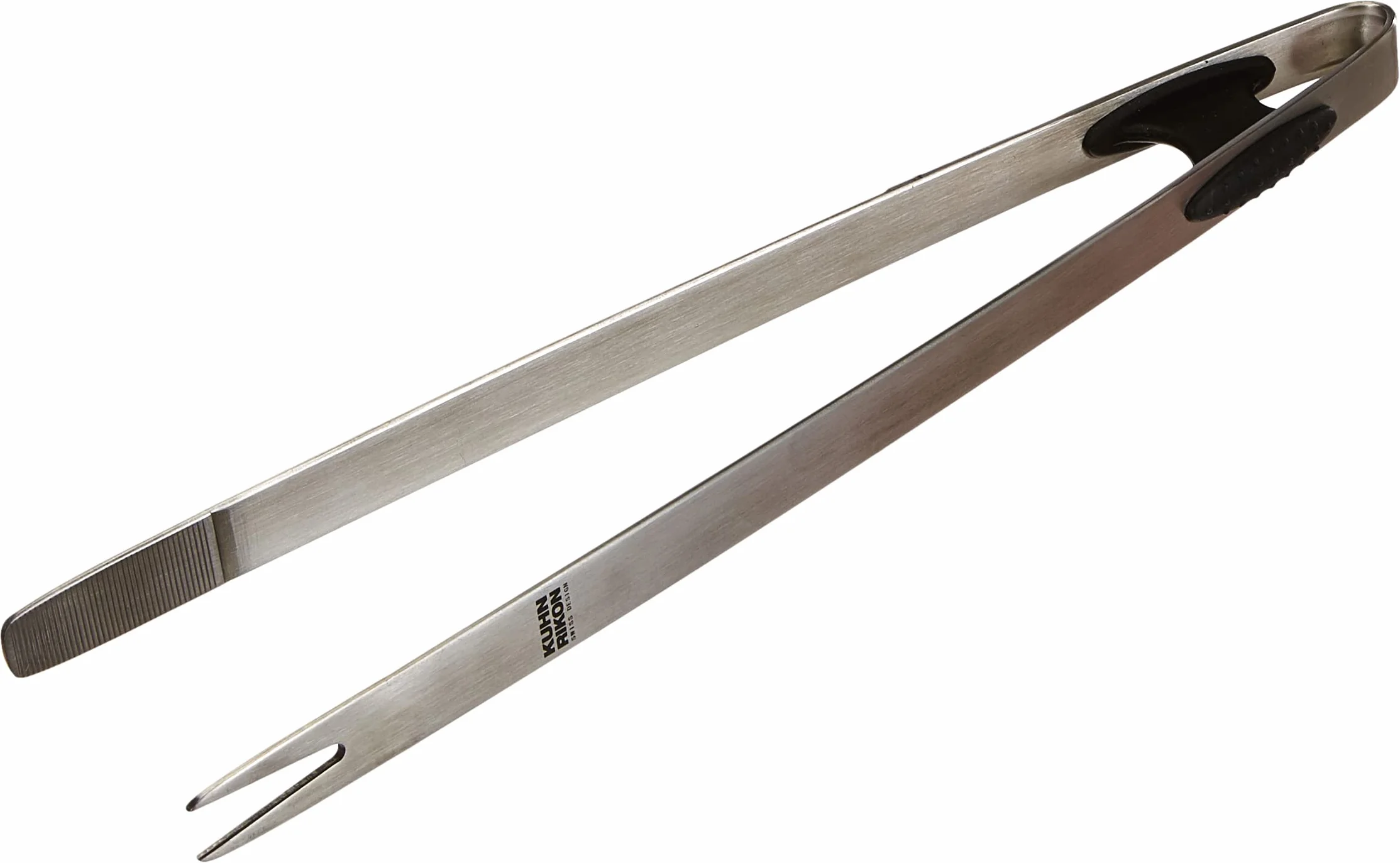 Kuhn Rikon Cooks' Tools - Pinzas de Cocina y Barbacoa, Color Negro