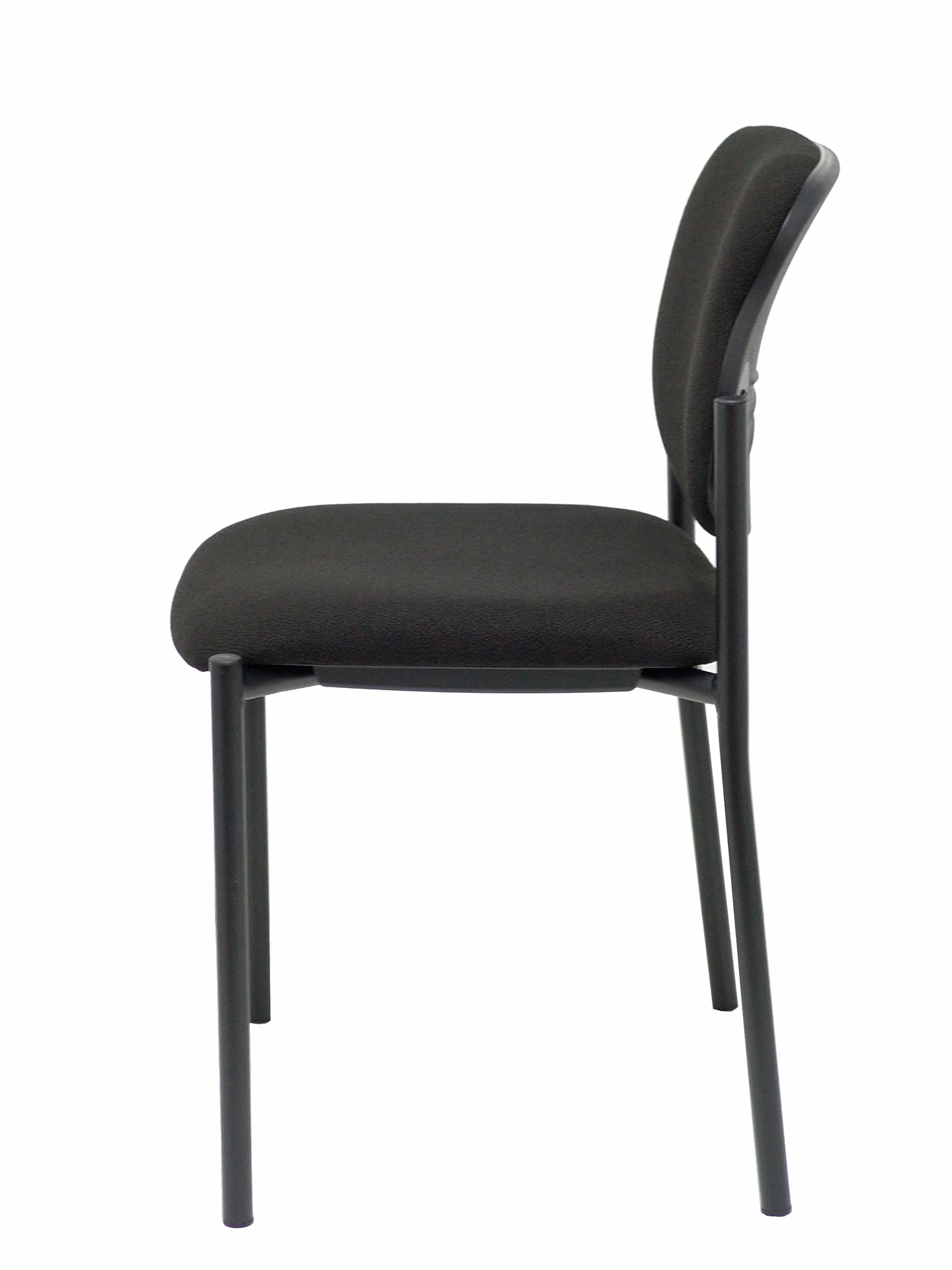Piqueras y Crespo Silla Fija Villalgordo Bali Negro chasis Negro