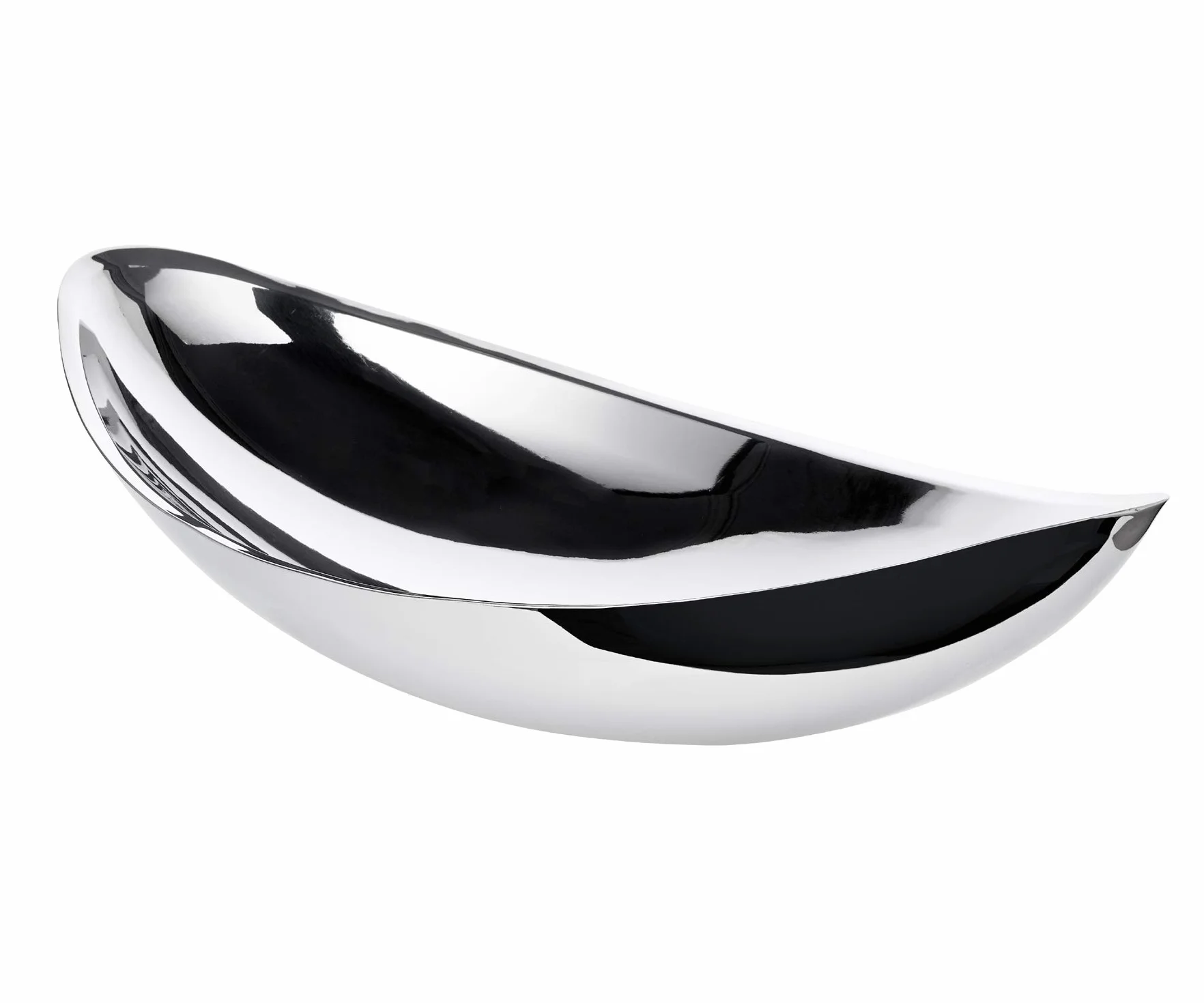 EDZARD Bol Halifax, acero inoxidable pulido a espejo, longitud 40 cm