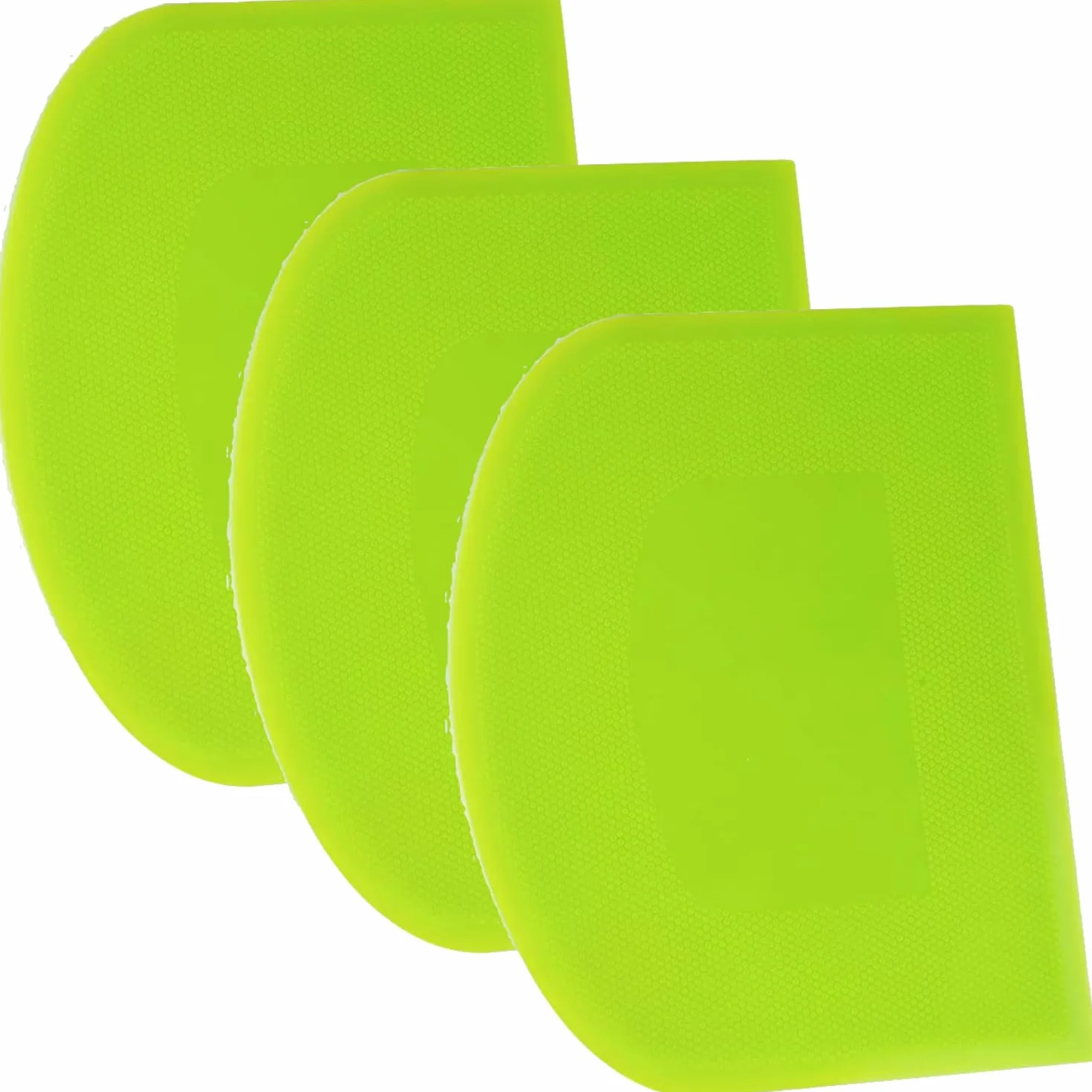 SURDOCA Rasqueta Masa Cortador Masa - 3P 11.8x7.3" Rasqueta de Masa de Plástico Rasqueta Cortadora de Masa Rasqueta para Hornear, Utensilios de Repostería Decoración Utensilios para Modelar Pasteles