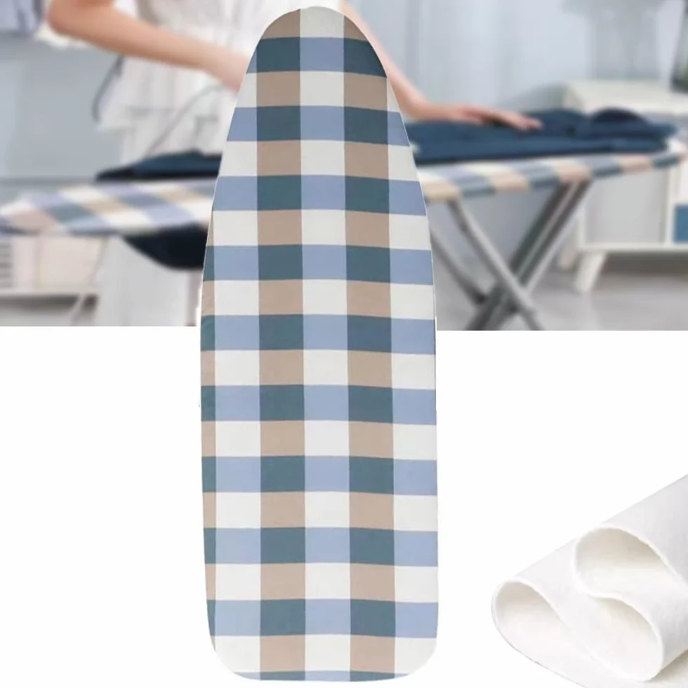 Almohadilla de 12 x 36/13 x 39/15 x 45 Pulgadas con Acolchado, Fundas for Planchado Resistentes al Calor ,Fundas para Tablas de Planchar(13x39 Inch( 100x34 cm))