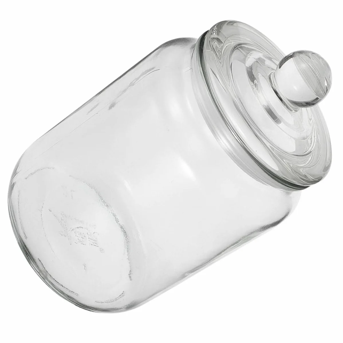 Tarro de Té Hermético de Vidrio 2l Silicona para Cocina | Transparente, Cierre de Sellado, Fácil de Limpiar, Recipiente de Almacenamiento para Alimentos y Café