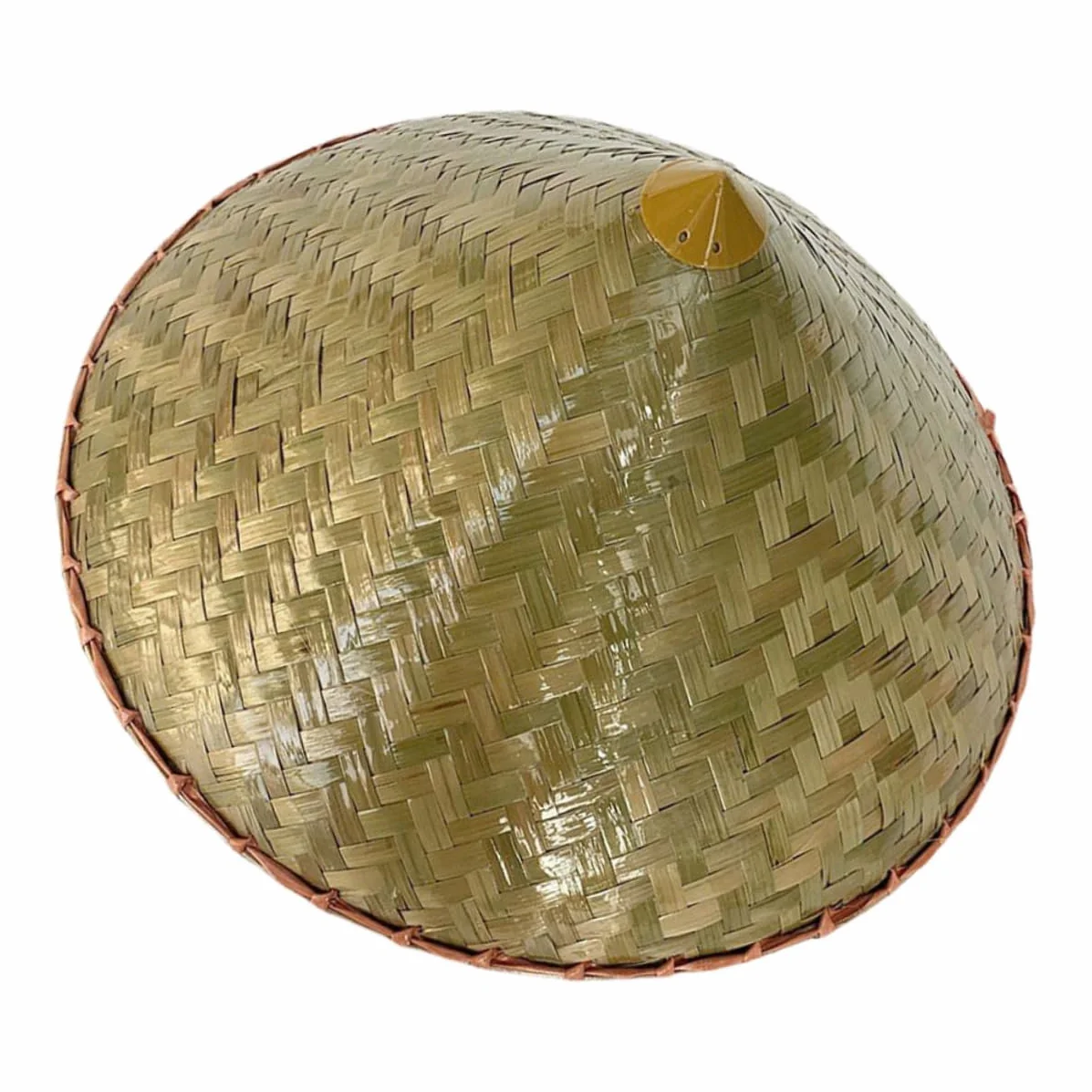 Cabilock Sombrero Cónico de Bambú para Adultos, Ligero y Transpirable, Adecuado Vida Diaria y Fiestas, Diseño Tradicional Japonés Resistente y Elegante