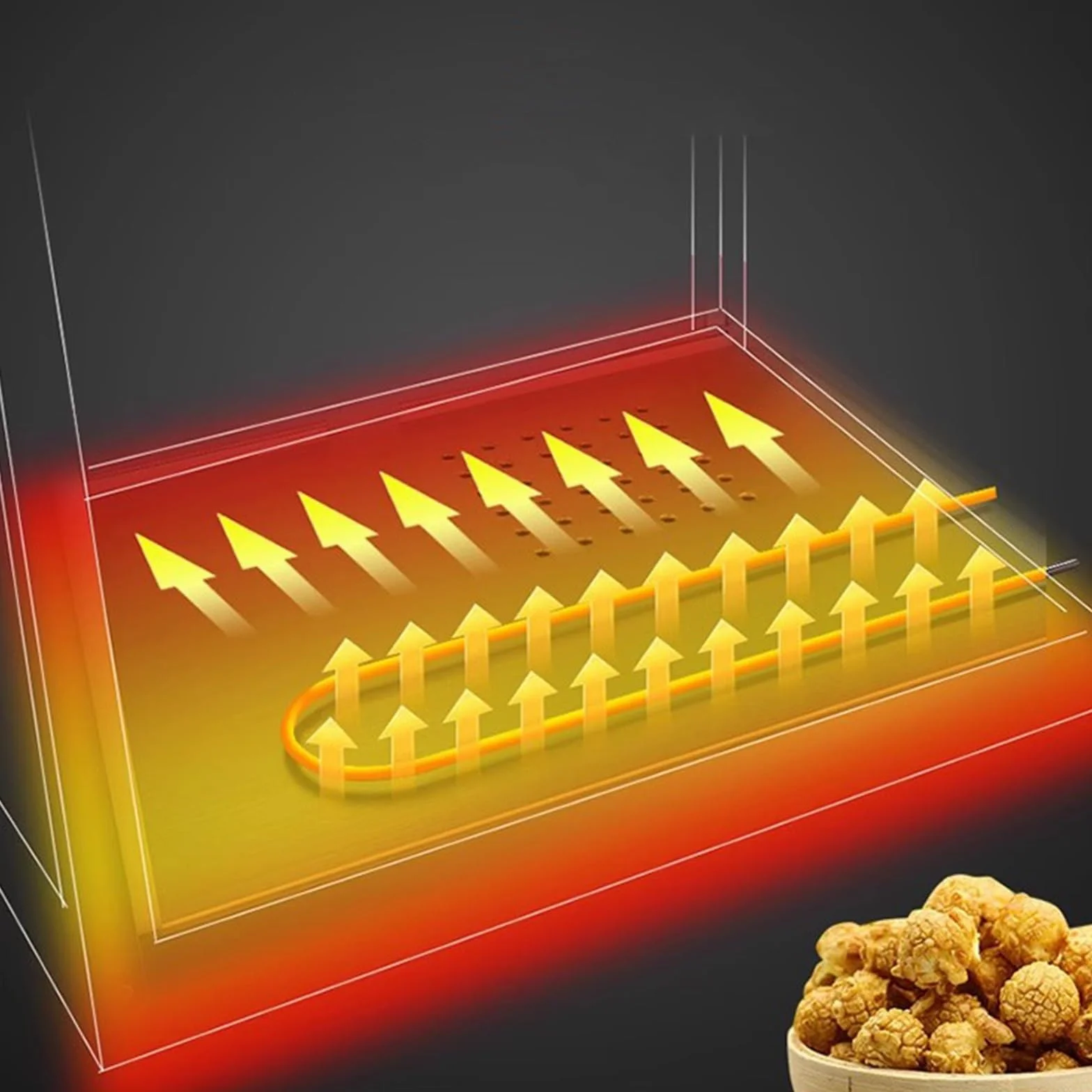 fabricante de palomitas de maíz Máquina de palomitas maíz cine comercial calefacción eléctrica totalmente automática Snack Puffer para uso familiar