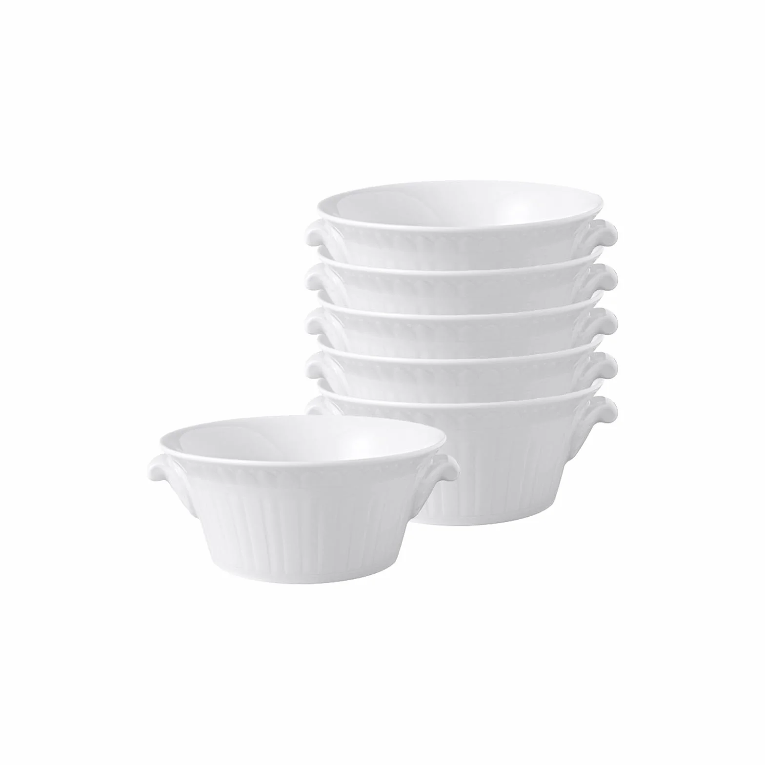 Villeroy & Boch Cellini 1046002510 EKM Living - Juego de Platos hondos (6 Unidades, Acero Inoxidable)