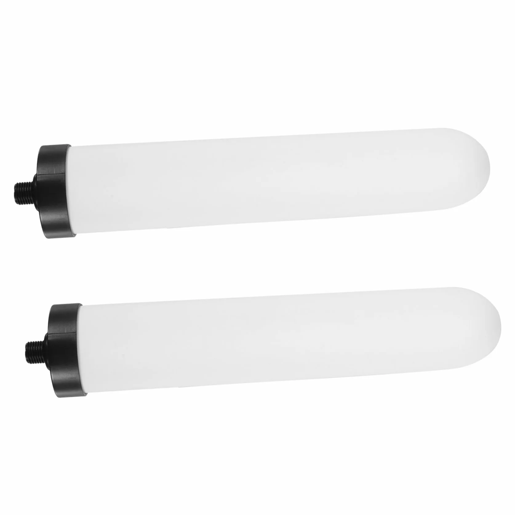 Filtro Cerámico de Repuesto Beige, 2 Piezas para Agua Potable | Compatible Filtros de Encimera, Instalación Conveniente, Cartucho para Sistema de Filtración