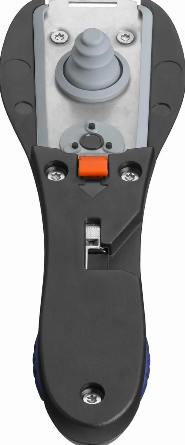 WMF Repuesto Mango de Tapa de Olla Express 08.9560.9200 Compatible con Toda la Gama WMF Perfect Plus, para Ollas de 22cm de diámetro, Color Gris con Vávula de Dos Anillas