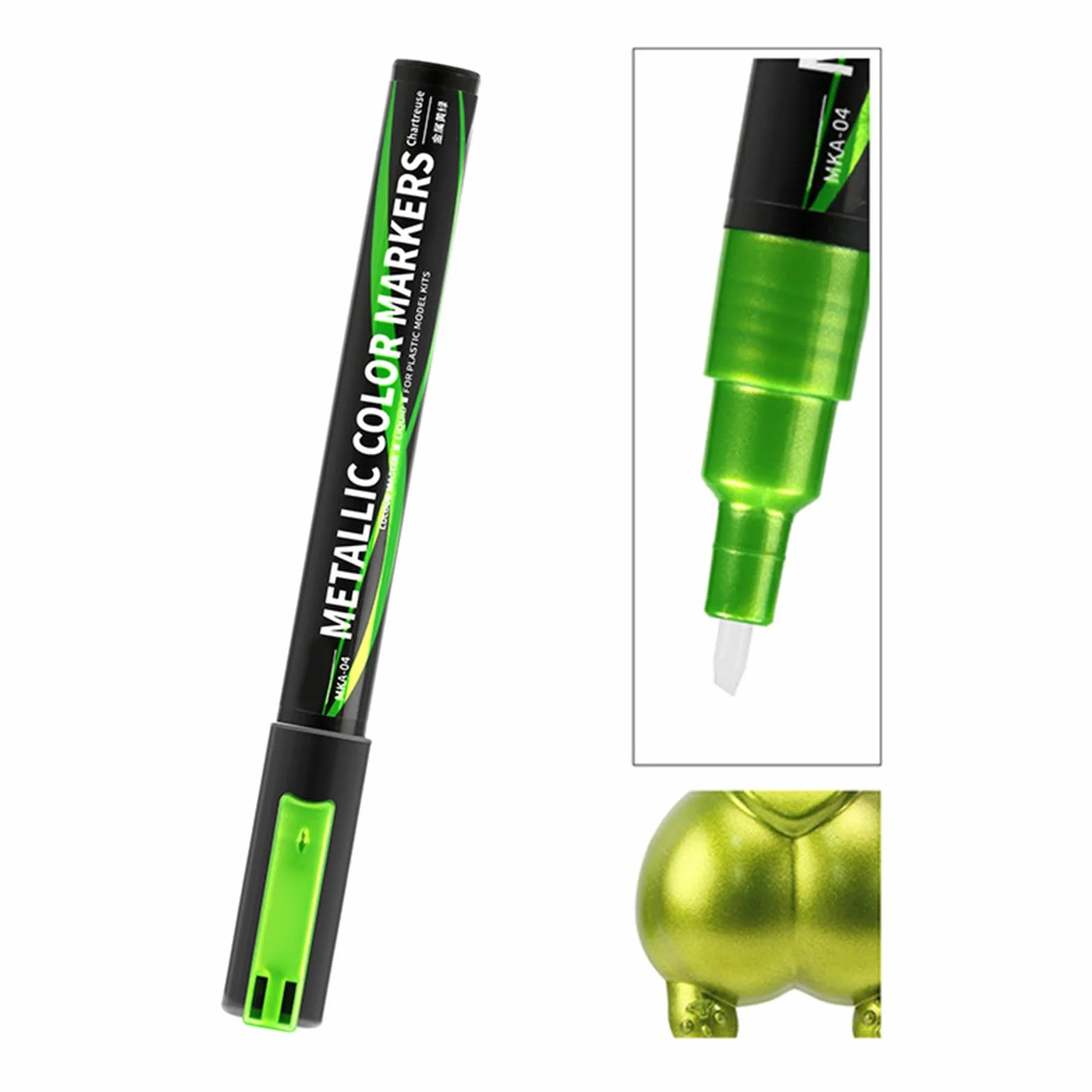Juego de 12 rotuladores metálicos, bolígrafos de pintura, bolígrafos metálicos, rotuladores metálicos para álbumes de recortes, tarjetas, manualidades y pintura