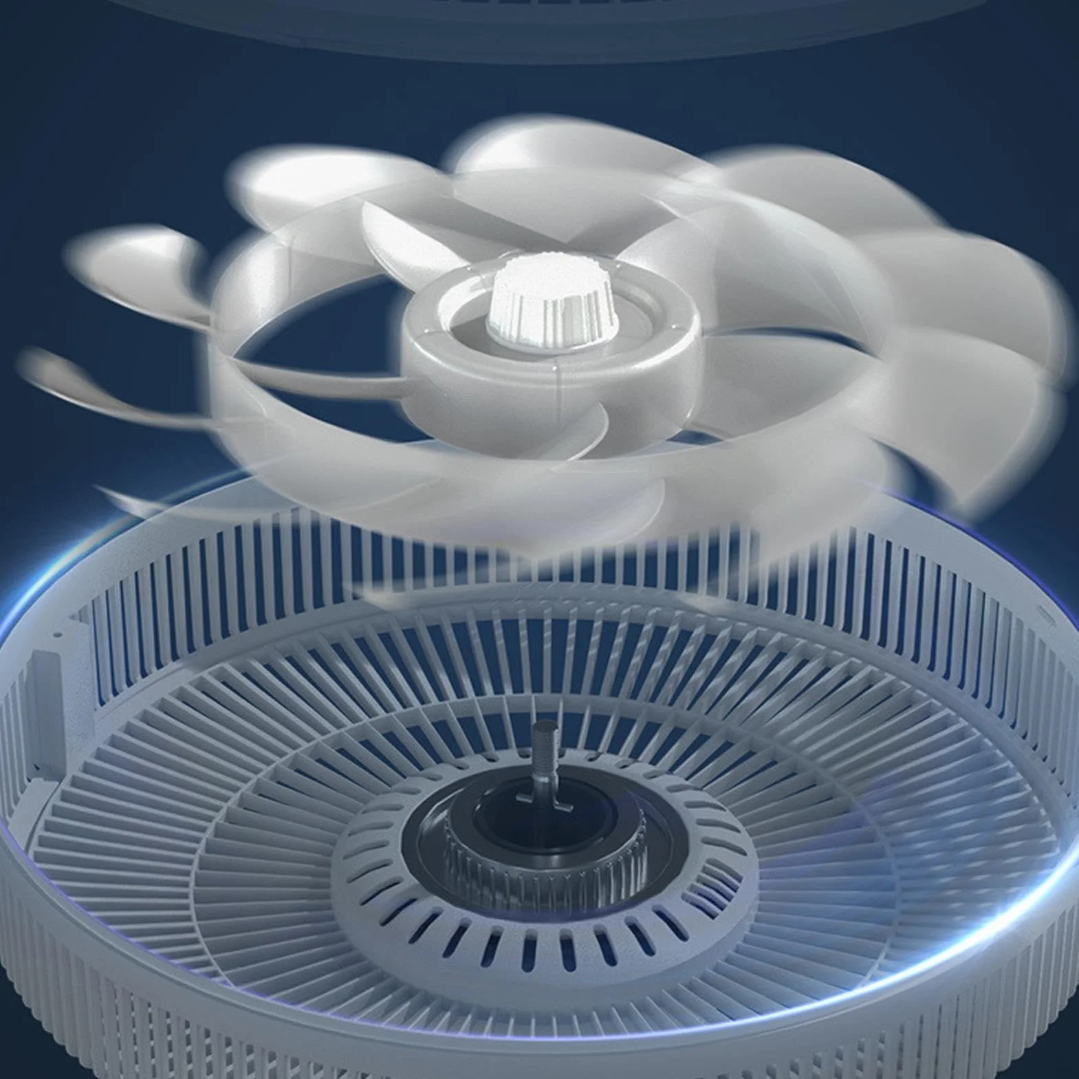 Ventilador De Suelo - Dispositivo de Pedestal Oscilante y Silencioso | Ventilador De Suelo De Bajo Consumo - Para Dormitorio Universitario, Cocina De Interior, Oficina En Casa Y Salón De