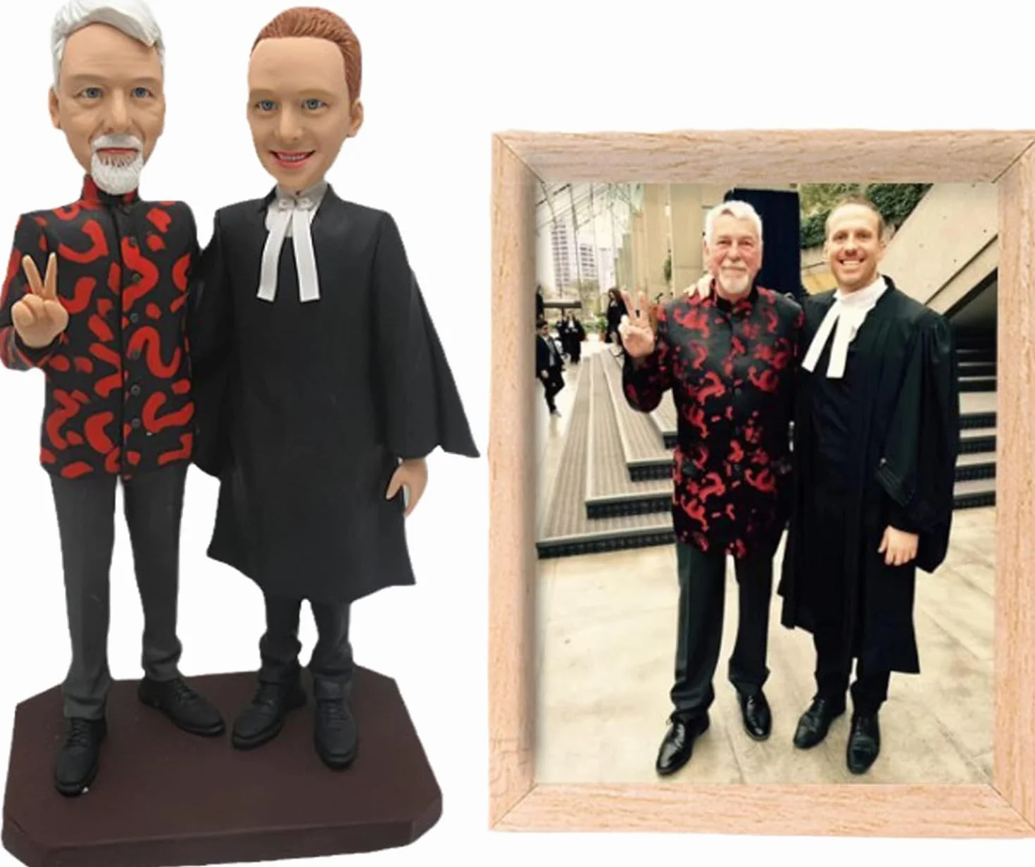 Figura Personalizada de Cabeza de Onda - Bobble-Head Totalmente Personalizado para Adultos por Artista