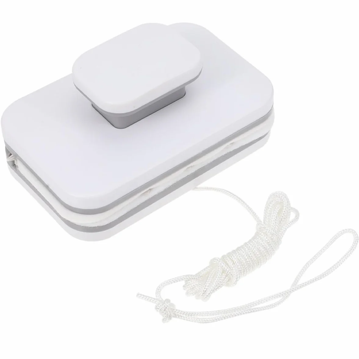 Limpiacristales Magnético Doble Cara con Fuerte Succión para Ventanas de Accesorio de Limpieza con Paño Absorbente y Diseño Ergonómico para Hogares y Balcones Altos