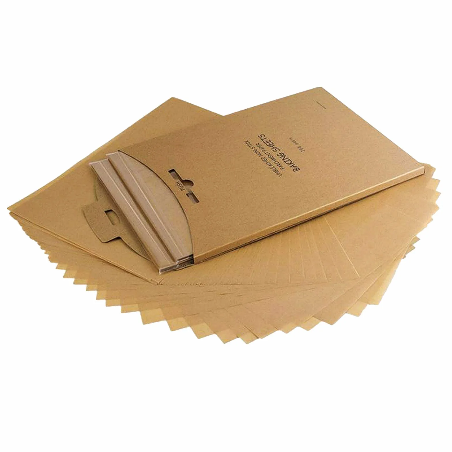 Papel antiadherente para hornear pizza, pan, galletas (200 unidades)