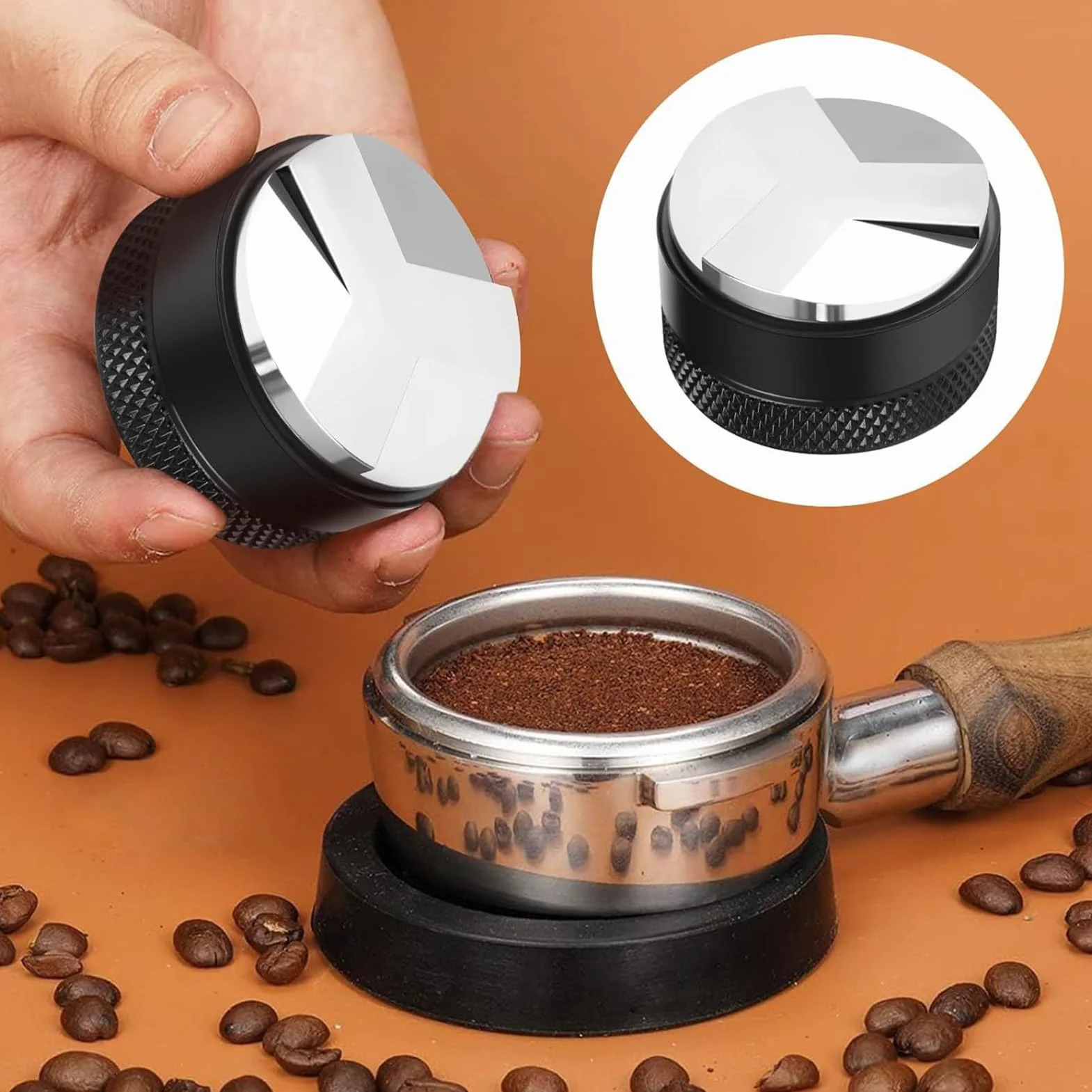Juego de amplificador de café para preparar café - s Dispensador de café | Estación de prensa expreso - Para bares de negocios Apartamentos para estudiantes Cafés Entusiastas
