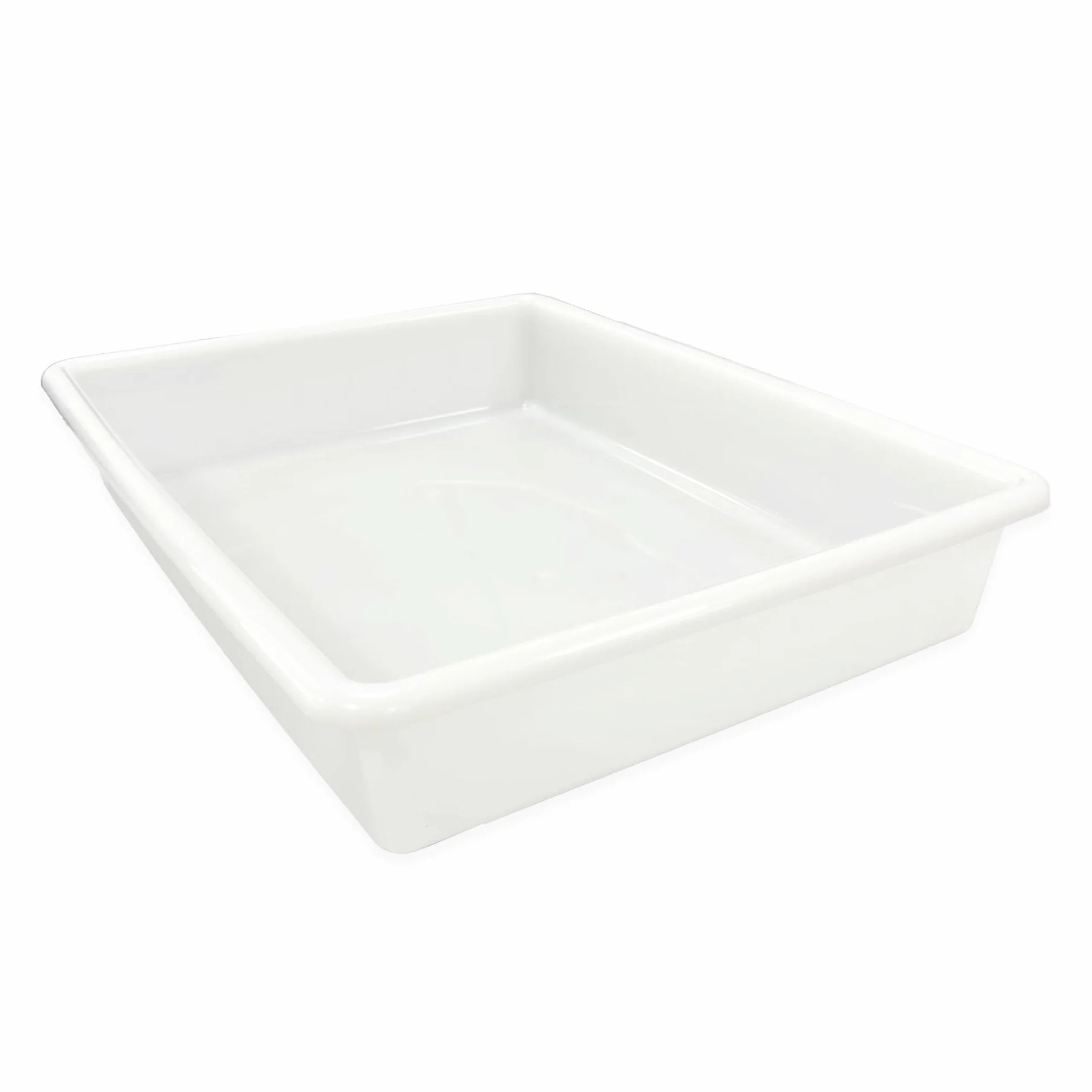Pack 10 Bandejas Resistentes Uso alimentario: 15L Sin BPA's (54 x 40 x 9,2cm) - Restaurantes, comedores, colegios, cocinas, Industria alimentaria, mercados, Catering