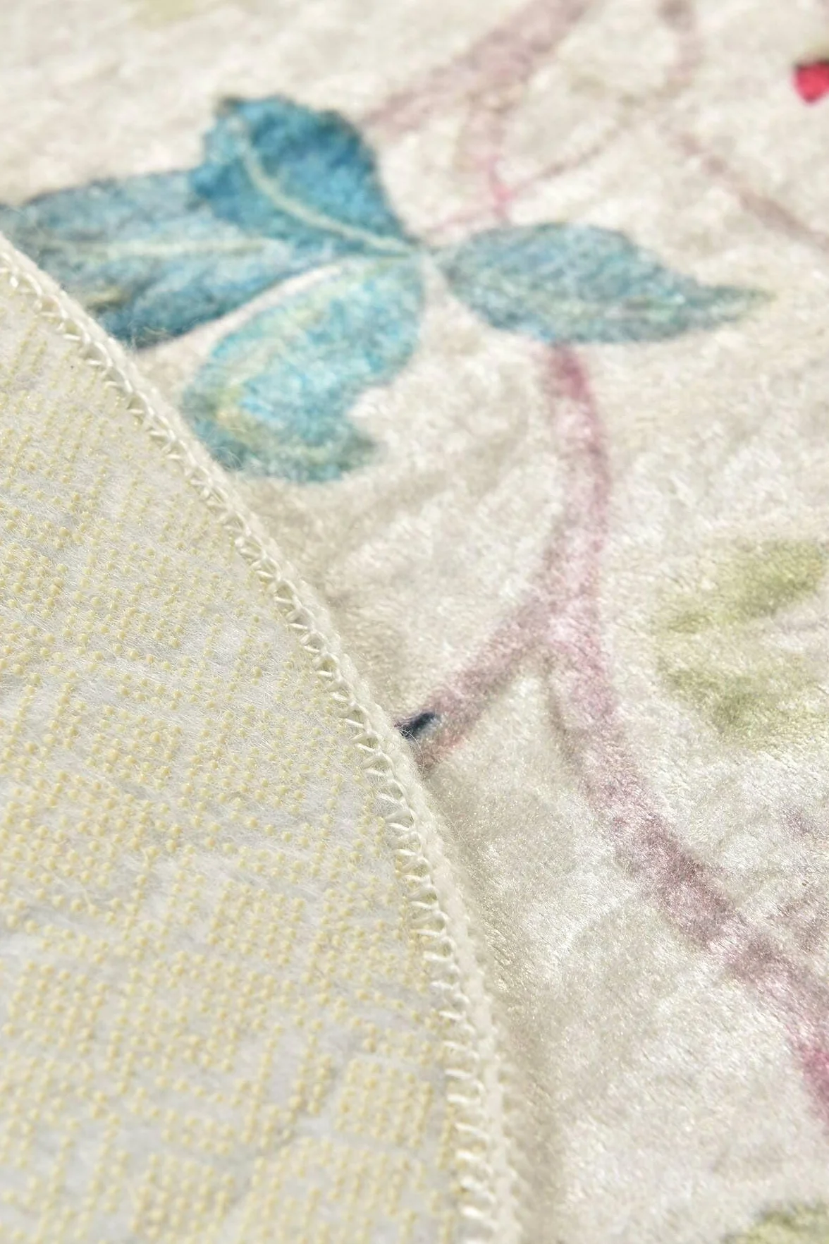 Alfombra de baño Dmora Albano 100x100 cm Multicolor, Forma Redonda, Lavable en Lavadora, Antideslizante