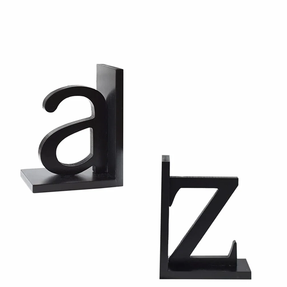 Decoración de Escritorio, Sencilla y Creativa, con Letras, sujetalibros, Escultura, joyería Artesanal, estantería, decoración, simulación de Libros, Manualidades.