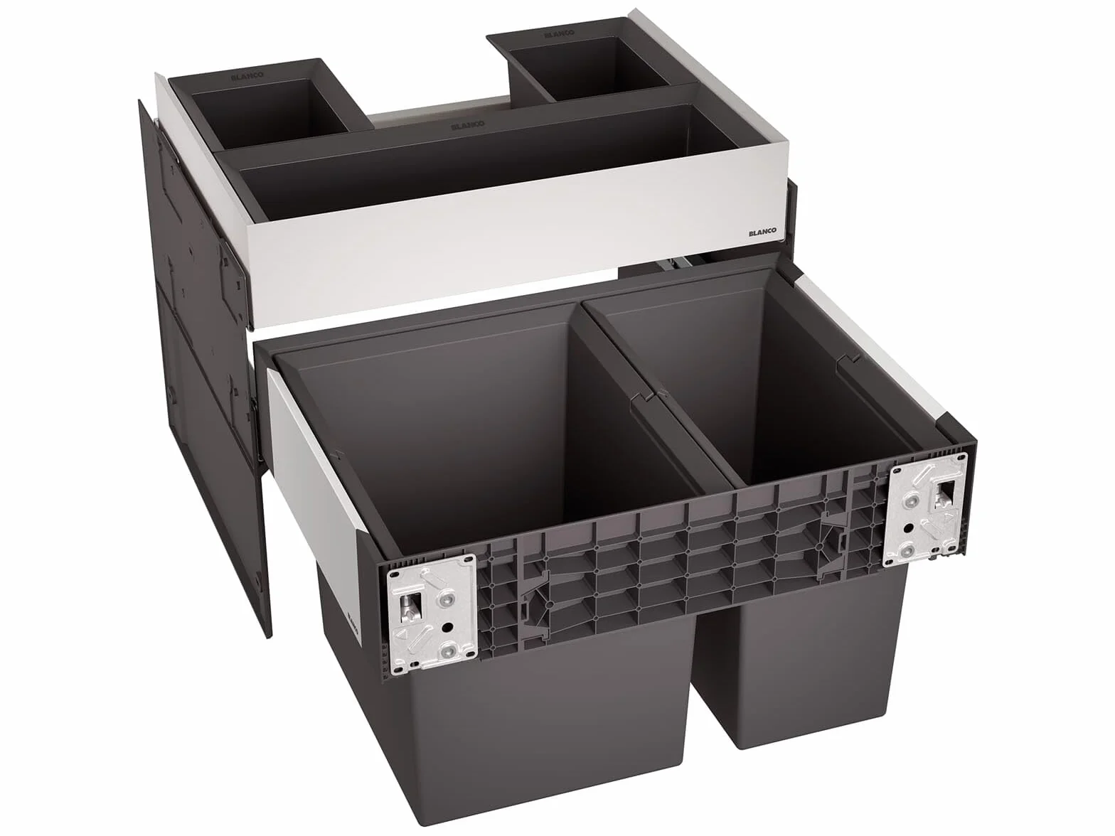 BLANCO SELECT II 60/2 Orga 526208 Sistema organizador de cocina para instalar bajo el fregadero