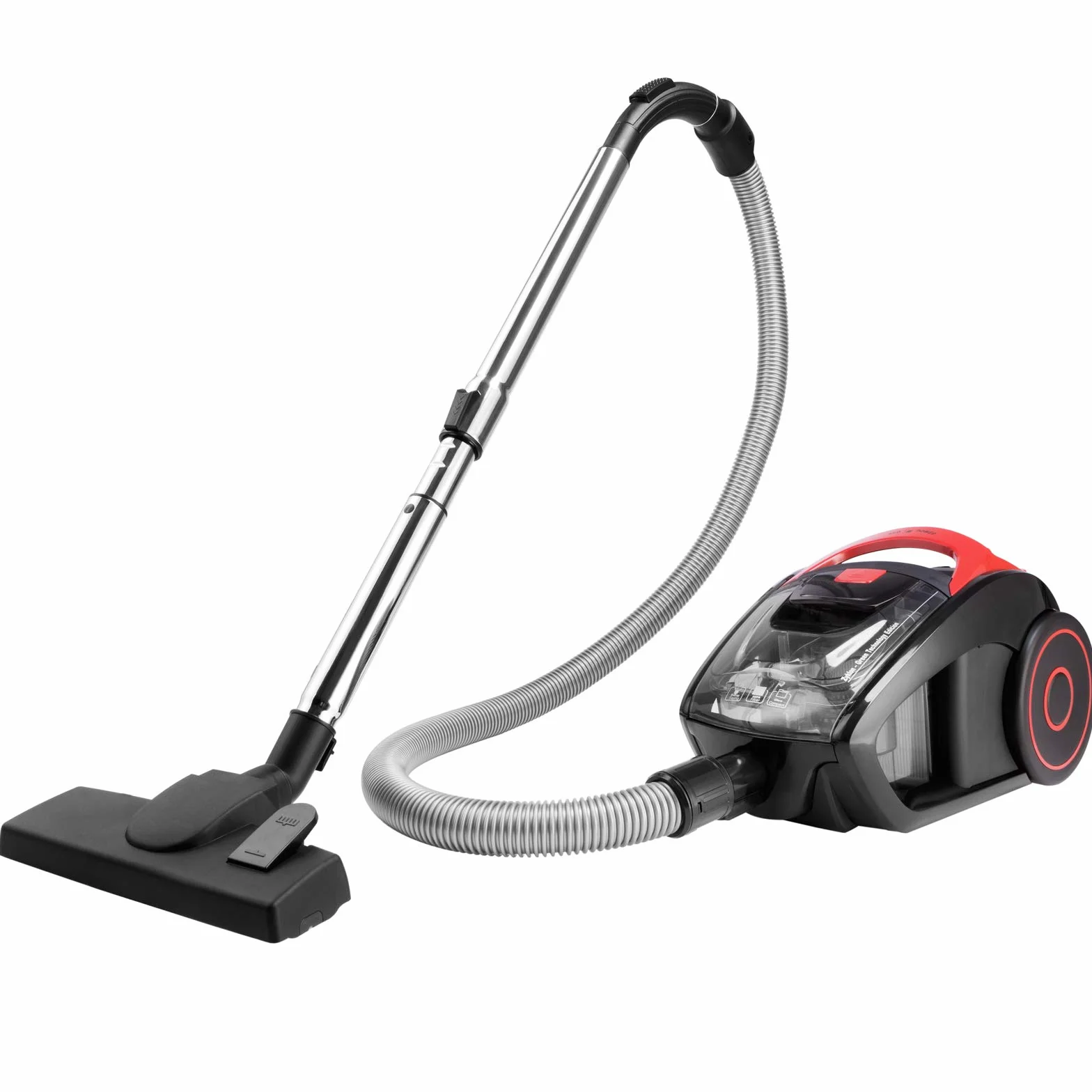 Monzana® Aspirador Ciclónico 900W Sin Bolsa Filtro Hepa Lavable Depósito 1,5L Rojo Cable 5m Aspiradora Potente