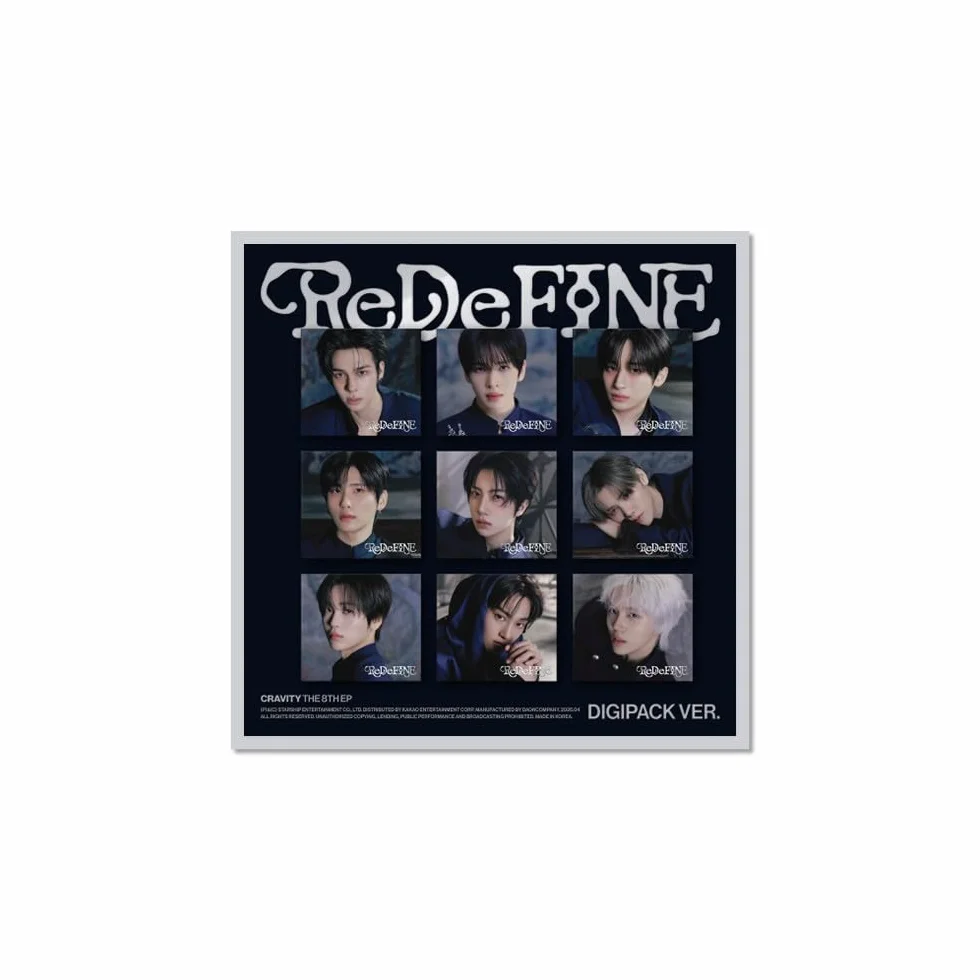 CRAVITY ReDeFINE [DIGIPACK 9 Ver Set] The 8th EP Album