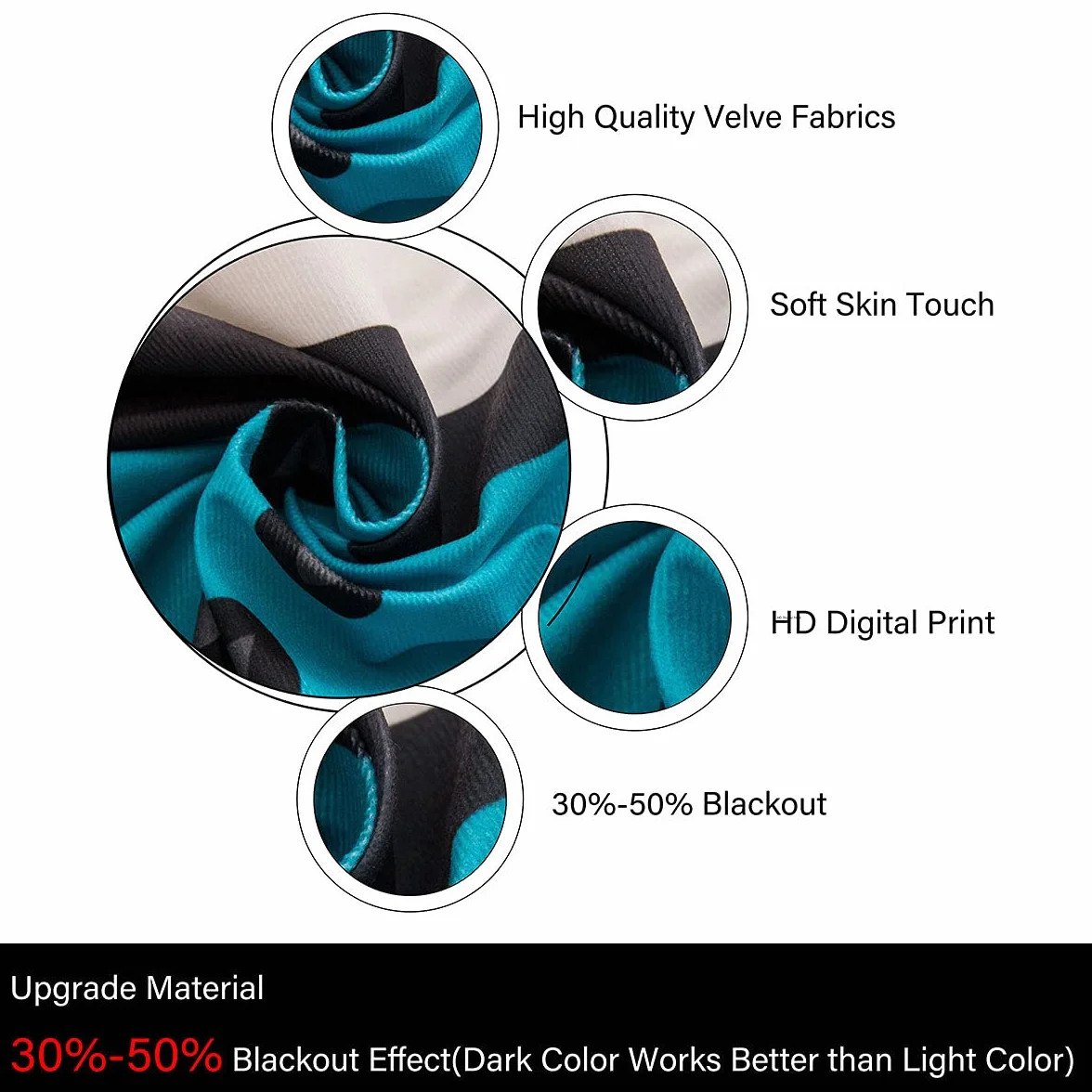 Homewish Cortinas de Notas Musicales para Adolescentes,156 cm de Ancho x 220 cm de Largo para niños,jóvenes,Rock,Musica para Ventanas,Cortinas de Ventana,2 Paneles Decorativos para Sala de Estar,Dorm