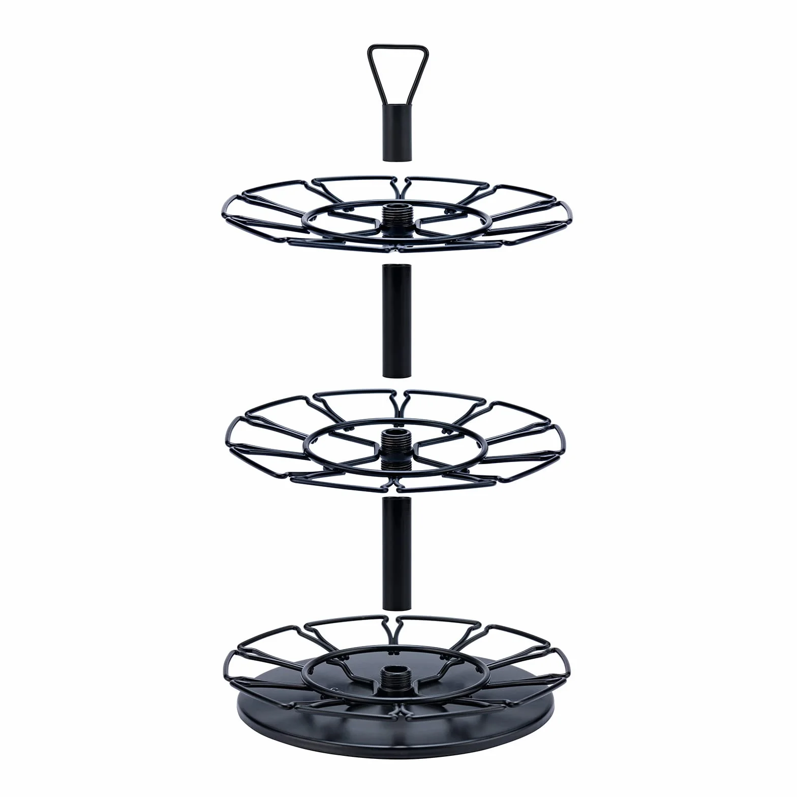 Soporte de cápsulas de café de tres niveles para Dolce Gusto, metal, montaje propio, capacidad 30 cápsulas