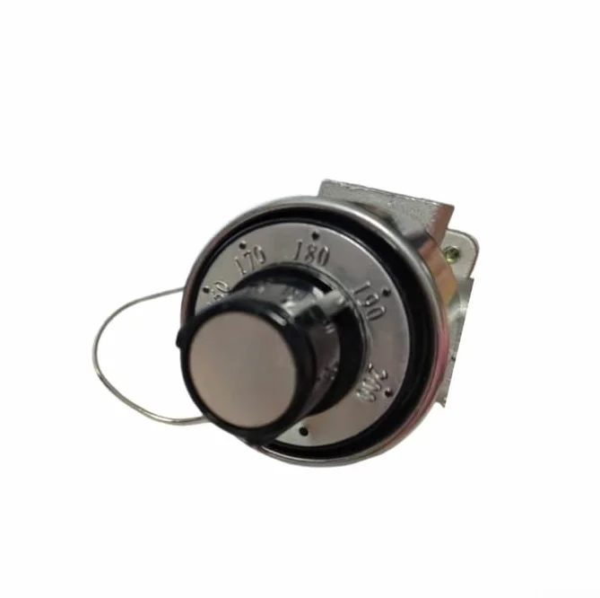 Válvula de control de temperatura para freidora de gas comercial 150-200C rango ajustable termostato reemplazo para restaurante cocina uso