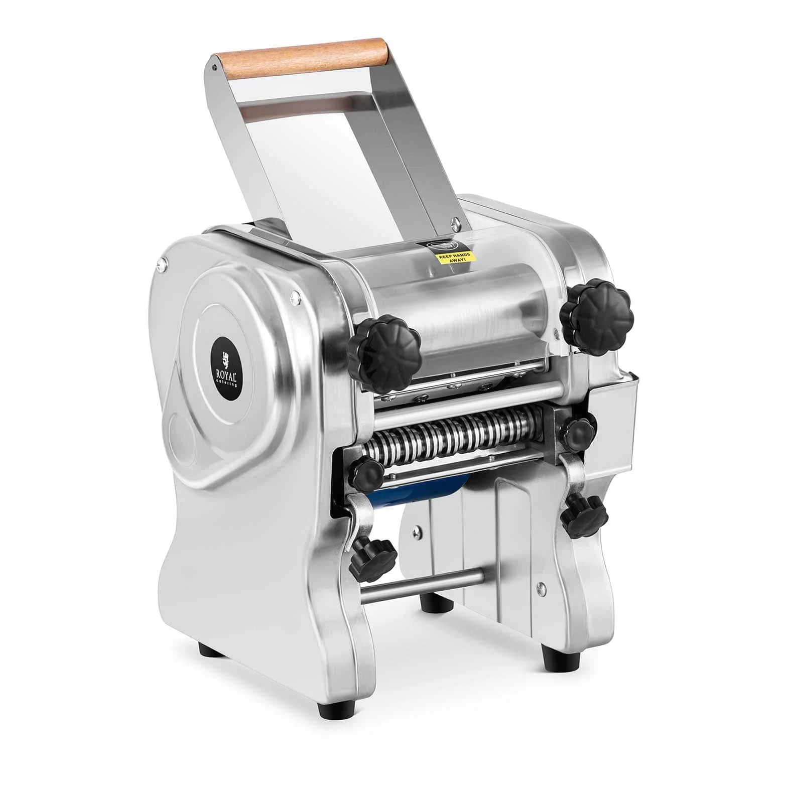 Royal Catering Máquina Para Pasta Aparato Eléctrico RC-EPM160 (Ancho de la pasta: 3/9 mm, Entrada para la masa: 16 cm, Espesor de la masa: 1-14 mm)