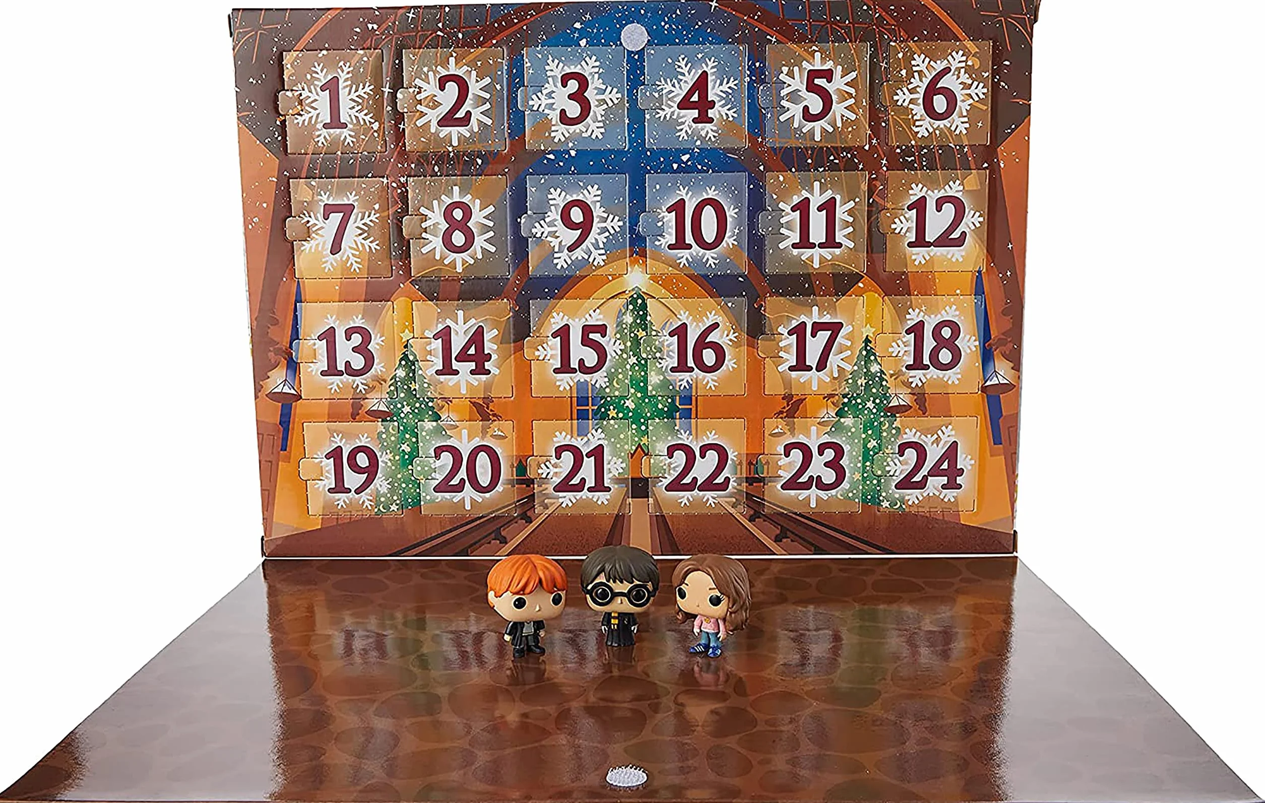 Funko Advent Calendar: Harry Potter - 24 Días de Sorpresas - Minifigura de Vinilo Coleccionables - Caja Misteriosa - Idea de Regalo - Holiday Xmas para Chicas y Chicos- Mercancia Oficial