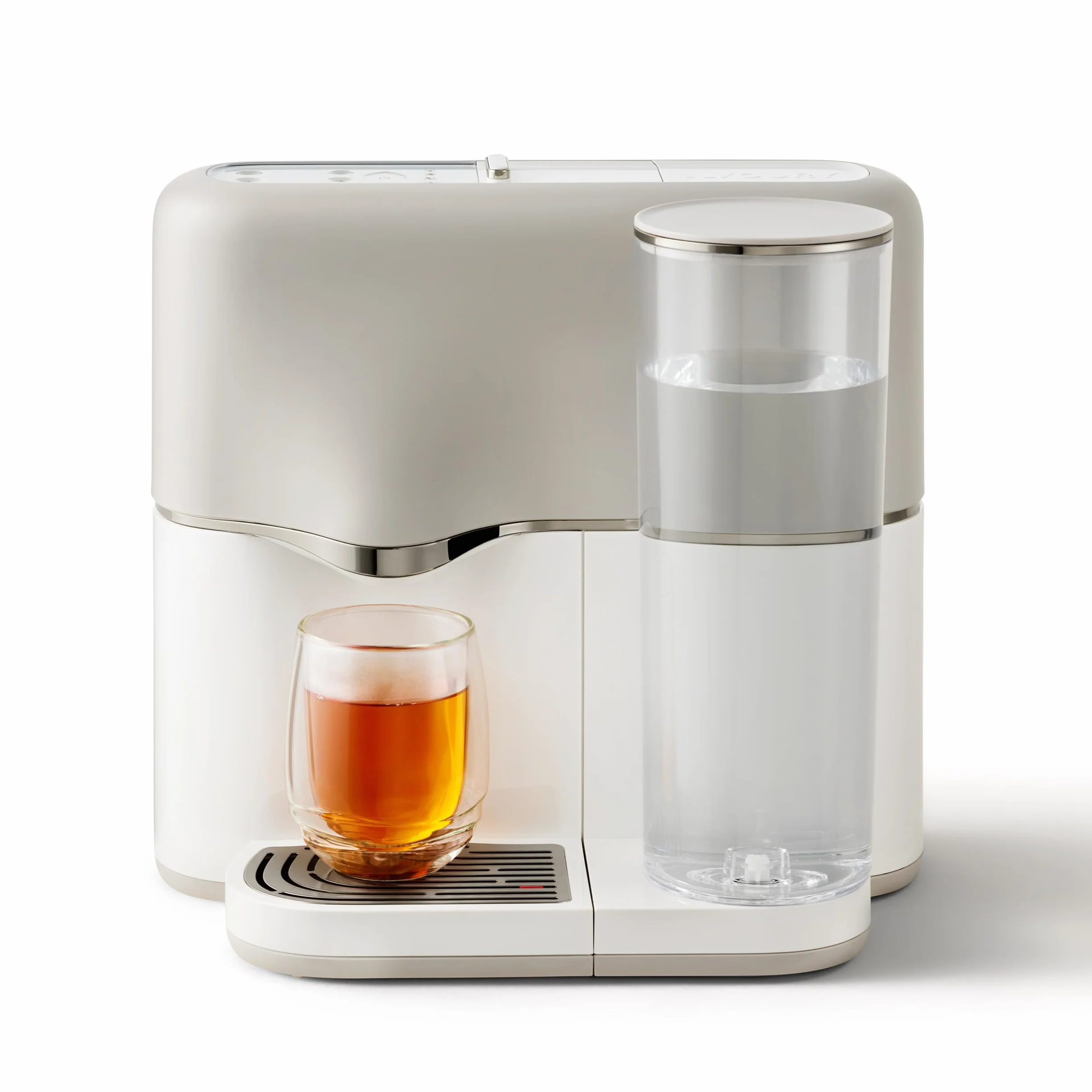 Avoury One - Tetera premium para disfrutar del té (Silver White, sin paquete)