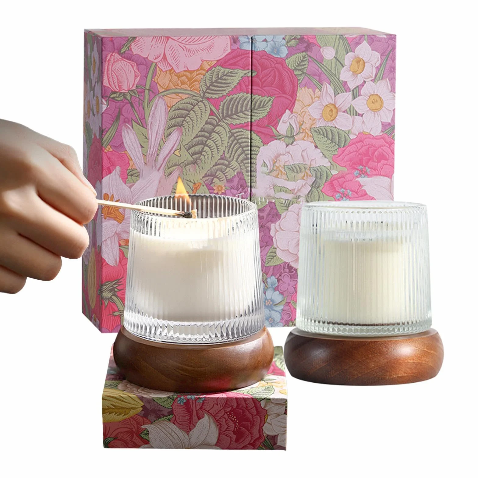Velas Aromáticas con Tarjeta Decorativa para Ambientación del Hogar | Alta Fragancia para Decoración del Hogar para Decoración del Hogar, Dormitorio, Salón, Baño, Relajación, Sueño, Regalo de