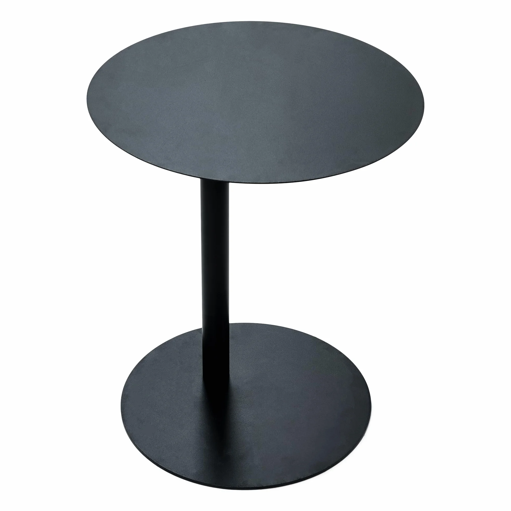 Spinder Design Mero Mesa Lateral, Metal, Negro, Talla única