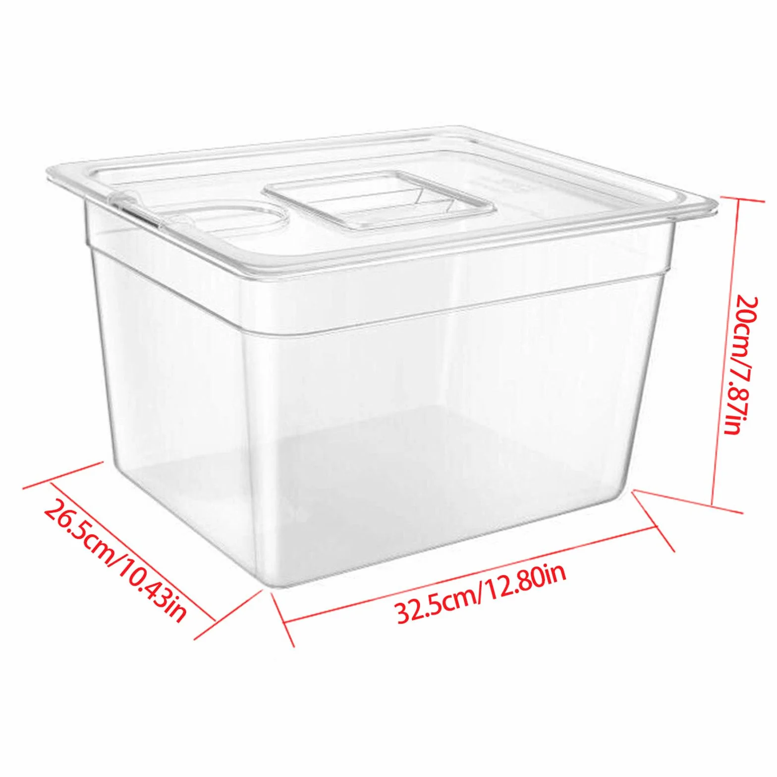 Recipiente de cocina de baja temperatura 12 L para cocción lenta