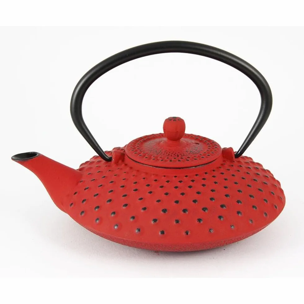 Tetera Hierro Fundido Vintage rojo – rojo – 1.2L, rojo, 1.2l