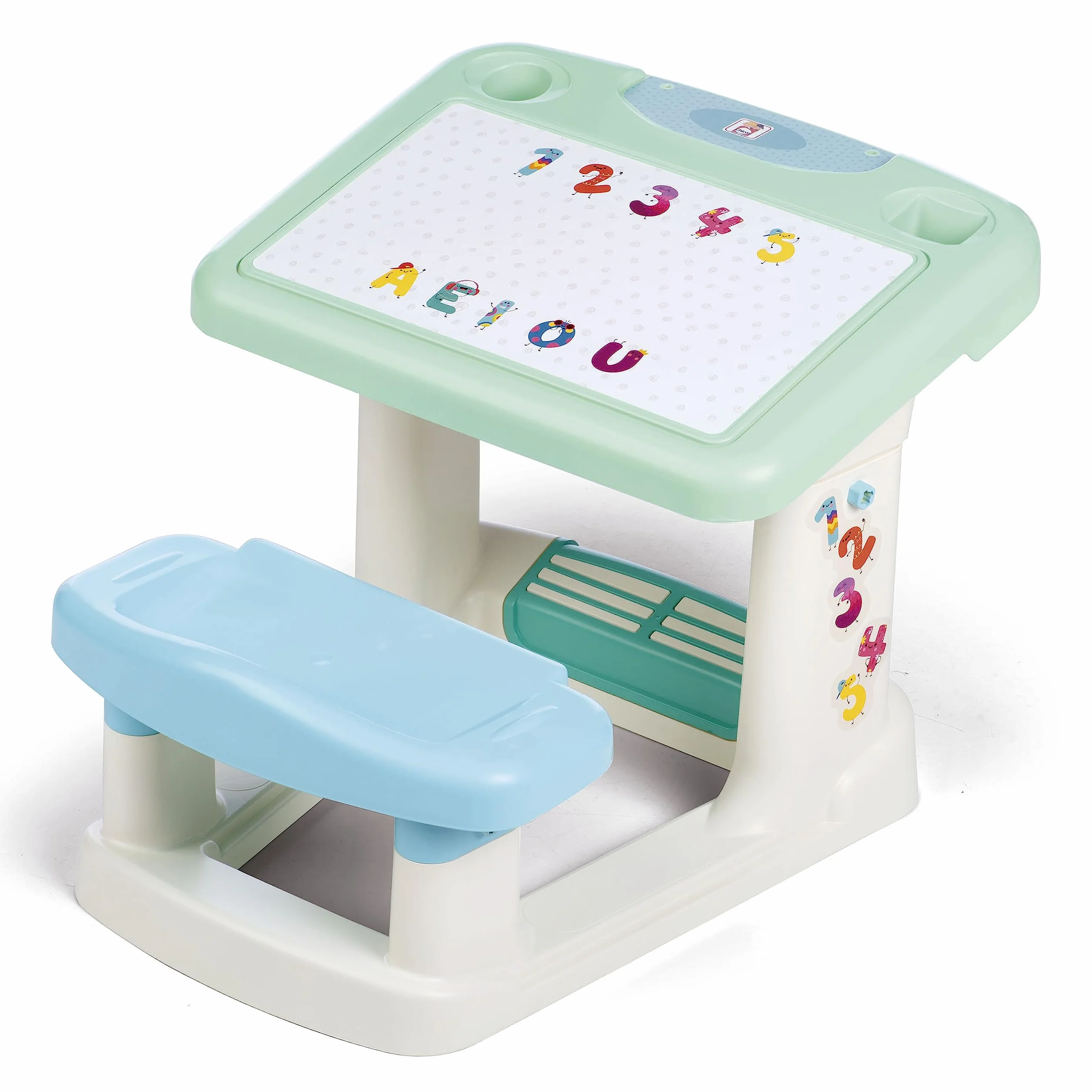 Chicos Mi Primer Pupitre Activity Escritorio Infantil con Gran Superfície de Trabajo y Compartimentos, A Partir de 24 Meses