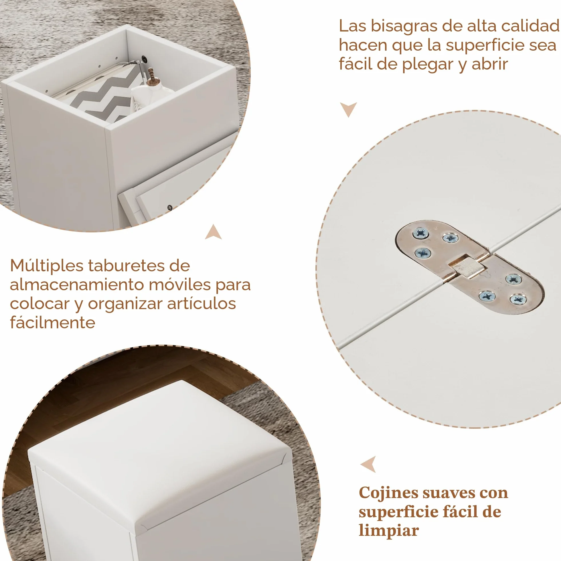 Mesa de centro multifuncional elevable: el escritorio puede abrir 2 mesas, color blanco, gran capacidad, muebles modernos de salón, oficina, mesa de comedor, 100 x 100 x 63,5 (largo x ancho x alto)