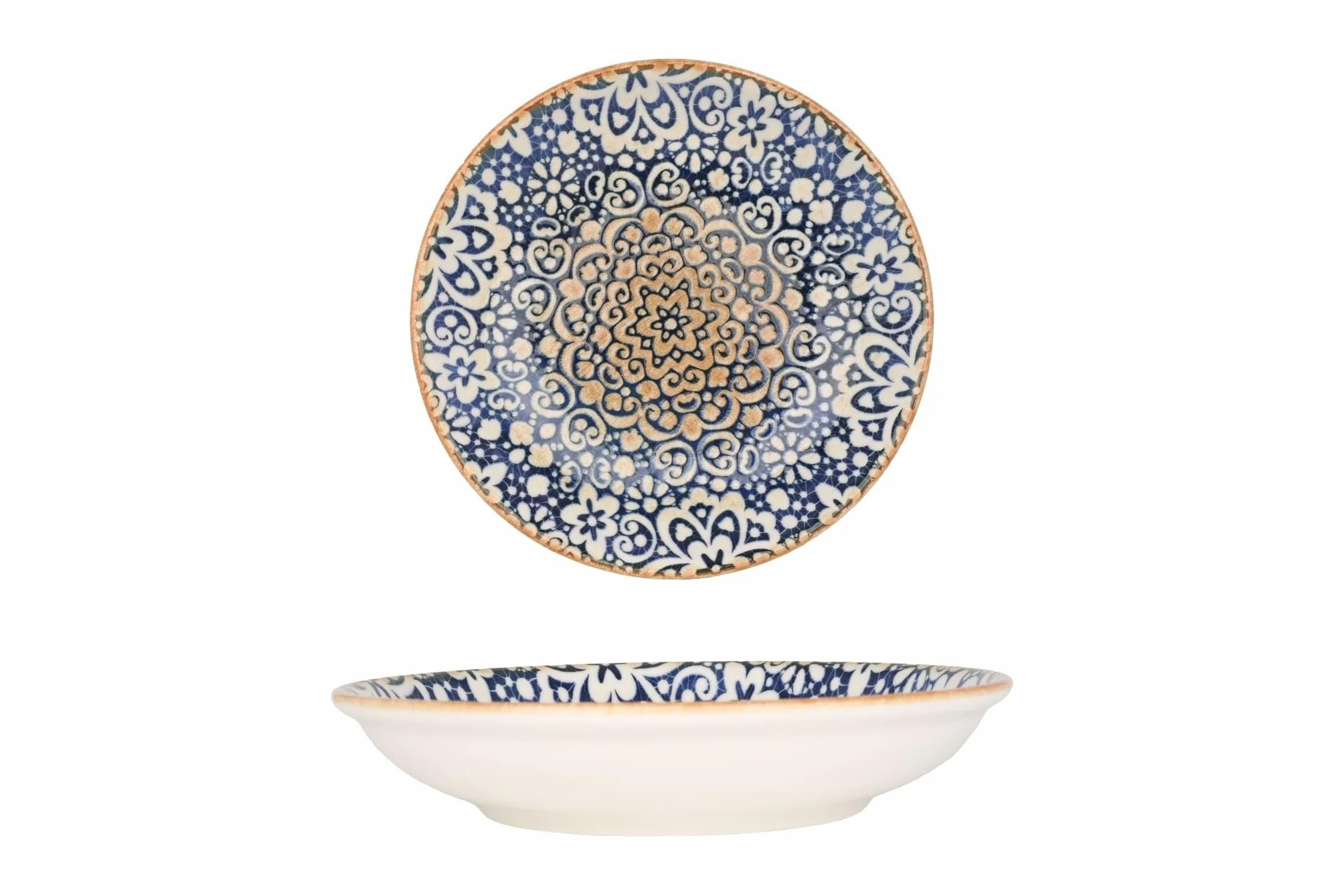 Bonna Platos hondos - Alhambra - Porcelana - 20 cm (500cc) - juego de 6