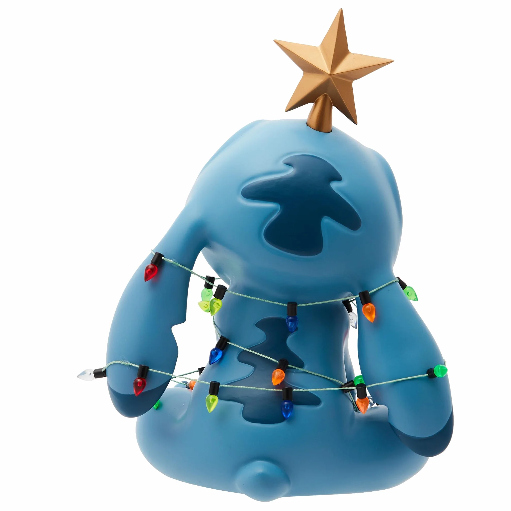 Enesco Disney Showcase Stitch Envuelto en Luces de Navidad 19 cm Multicolor