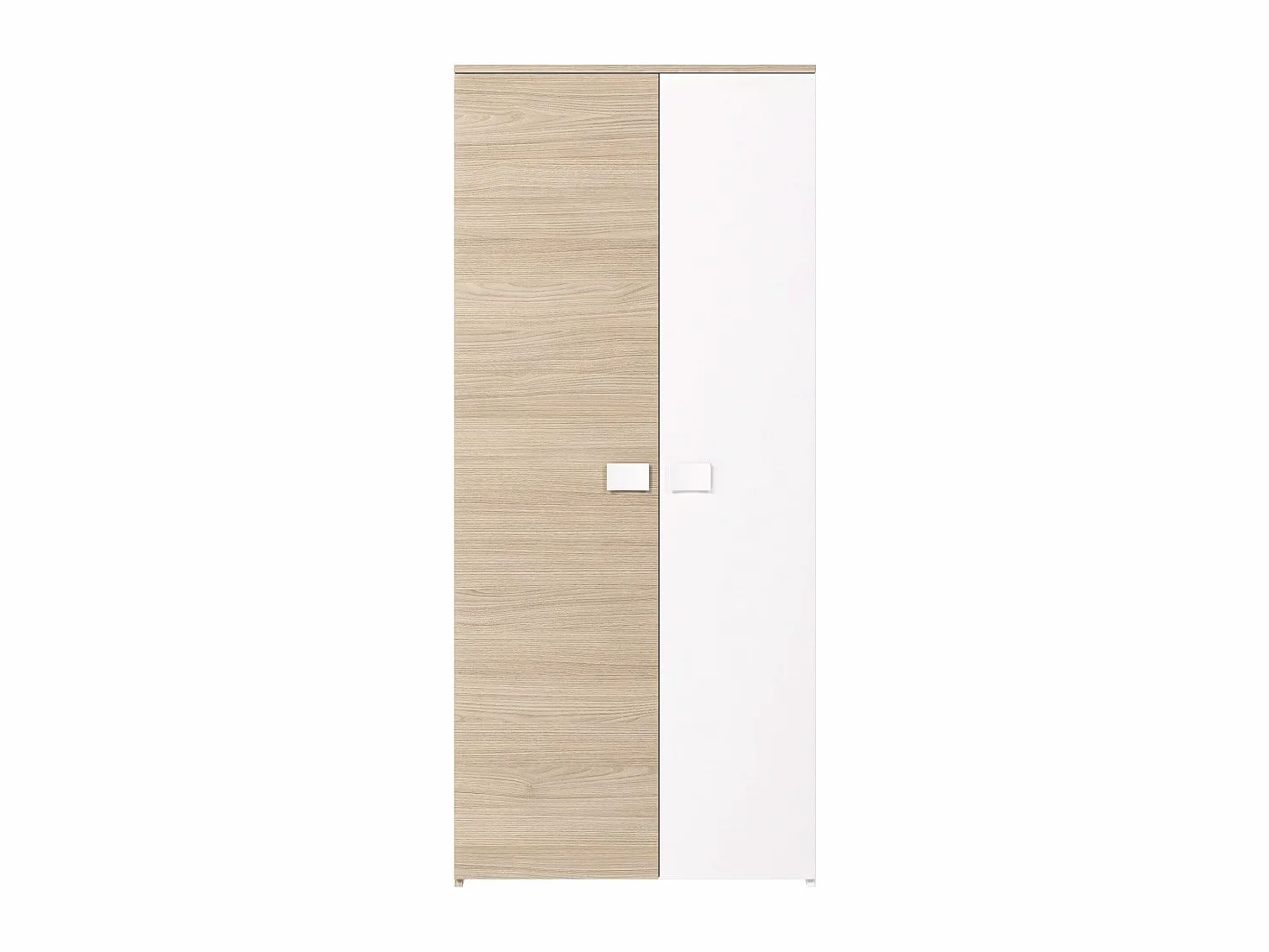 DEKIT GRUPO RIMOBEL Dina Armario Juvenil, Tableros de partículas, Blanco, Normal